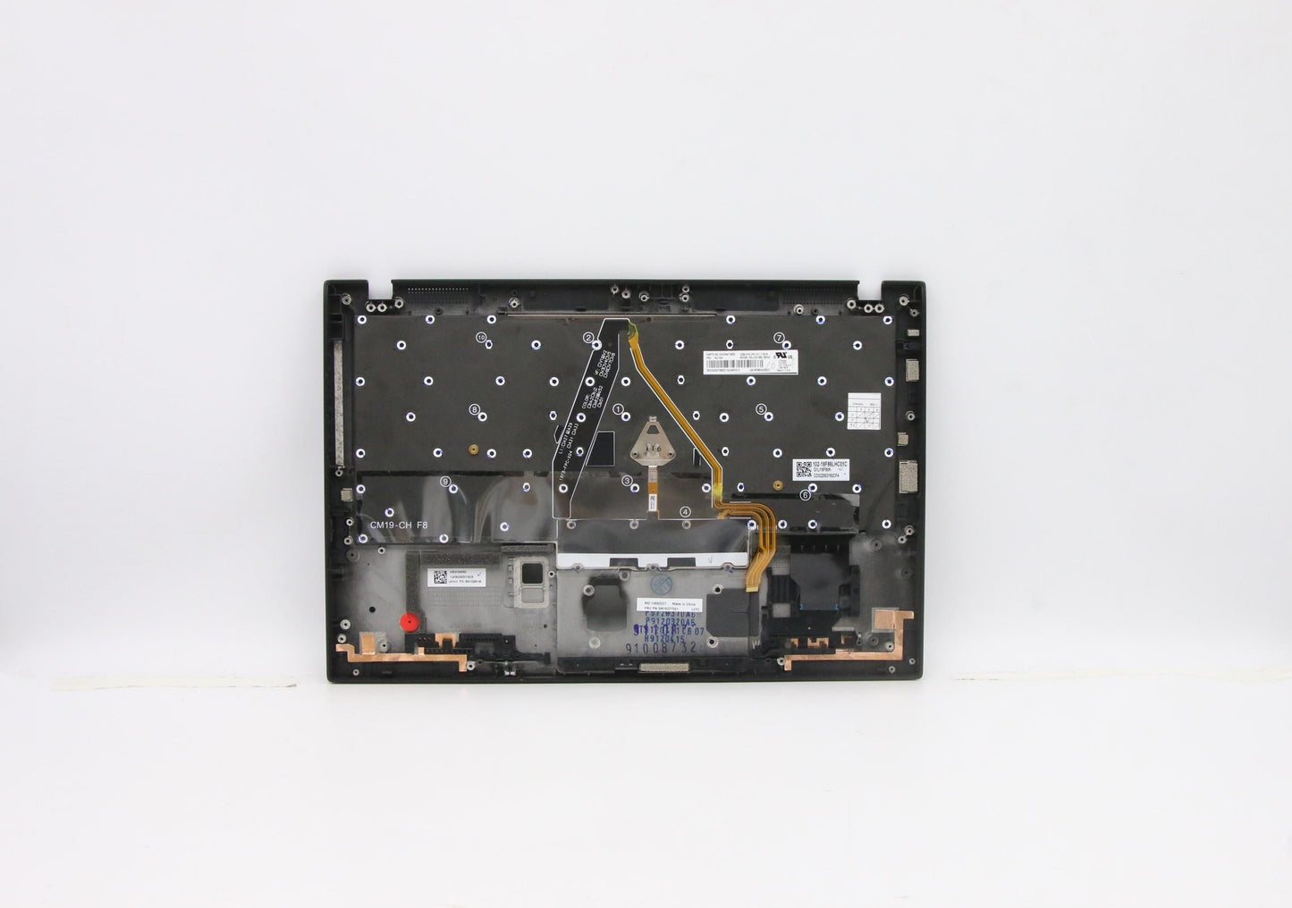 Lenovo Mech_Asm Grp_Kbd_Bzl_Norwegian - 5M10Z27551