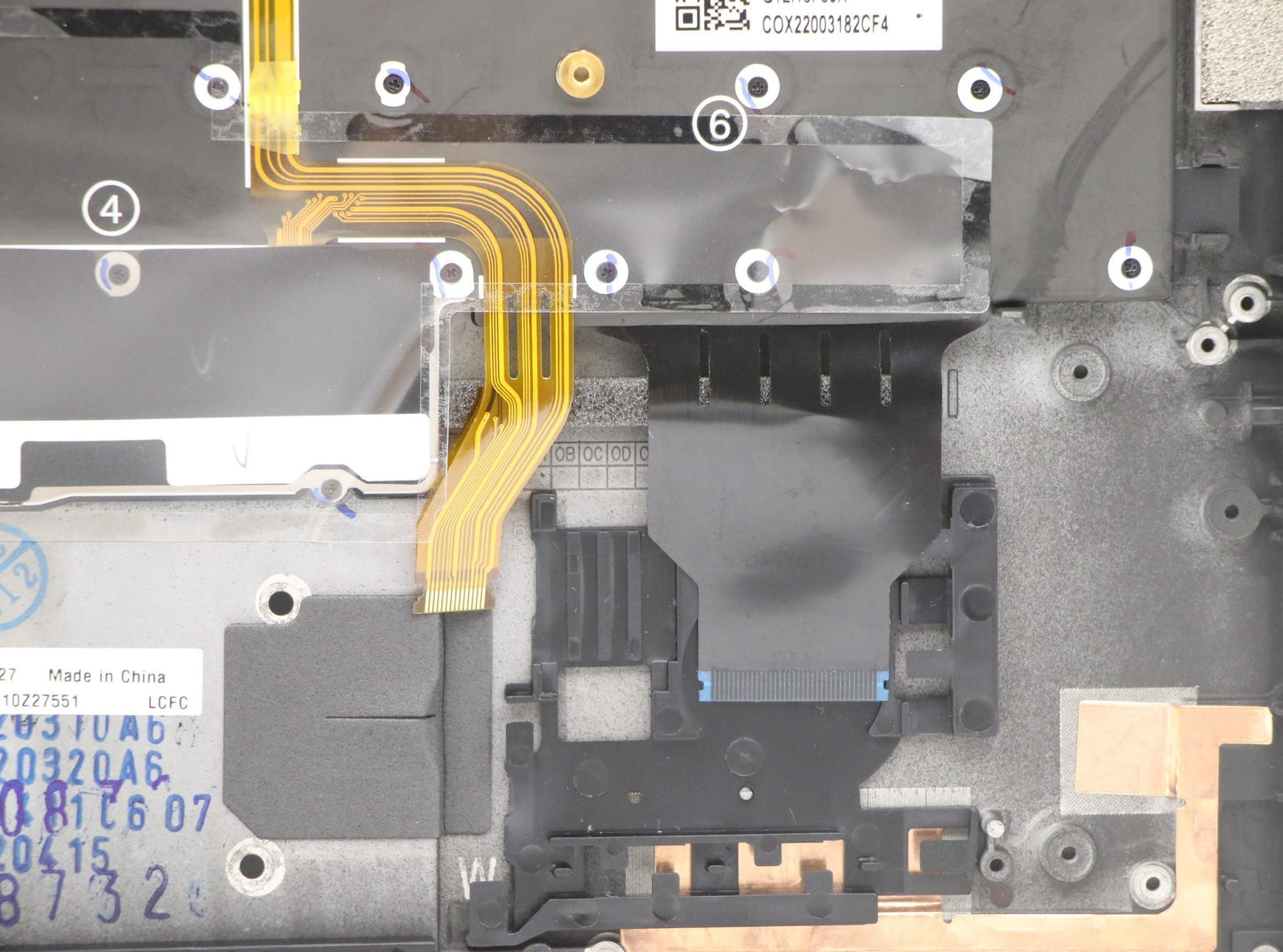 Lenovo Mech_Asm Grp_Kbd_Bzl_Norwegian - 5M10Z27551
