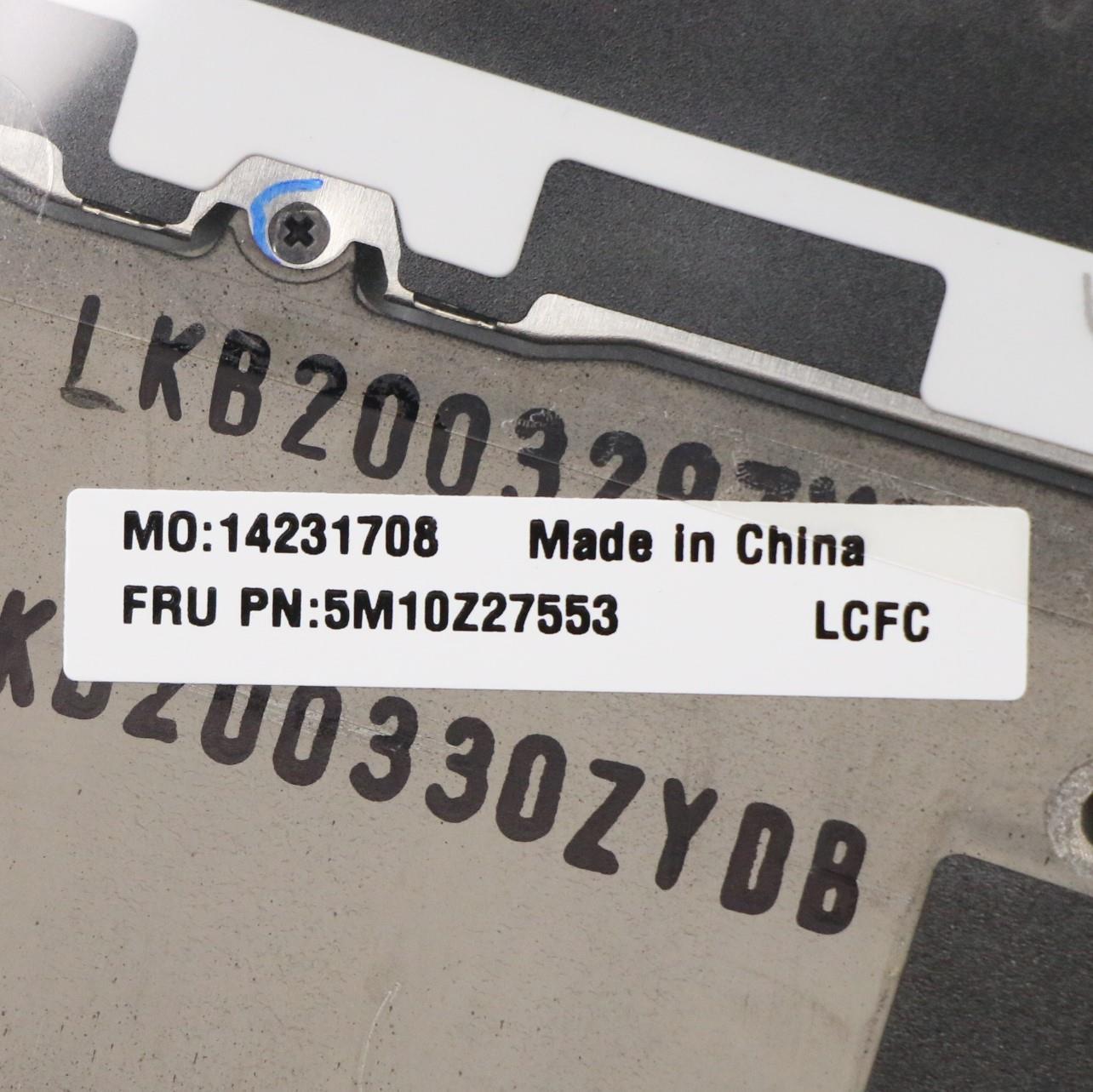 Lenovo Mech_Asm Grp_Kbd_Bzl_Nordic_Ww - 5M10Z27553