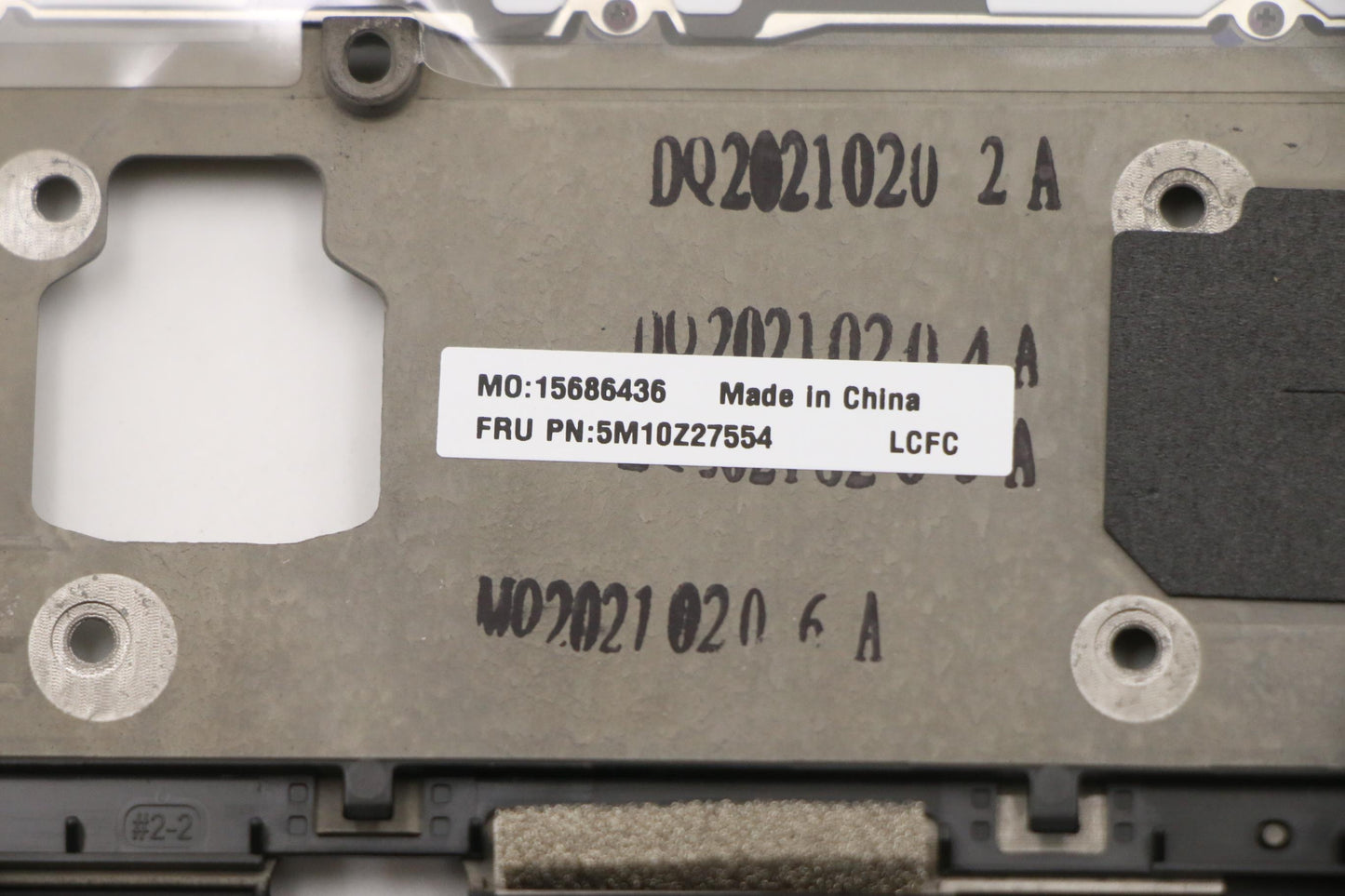 Lenovo Mech_Asm Grp_Kbd_Bzl_Nordic_Ww - 5M10Z27554