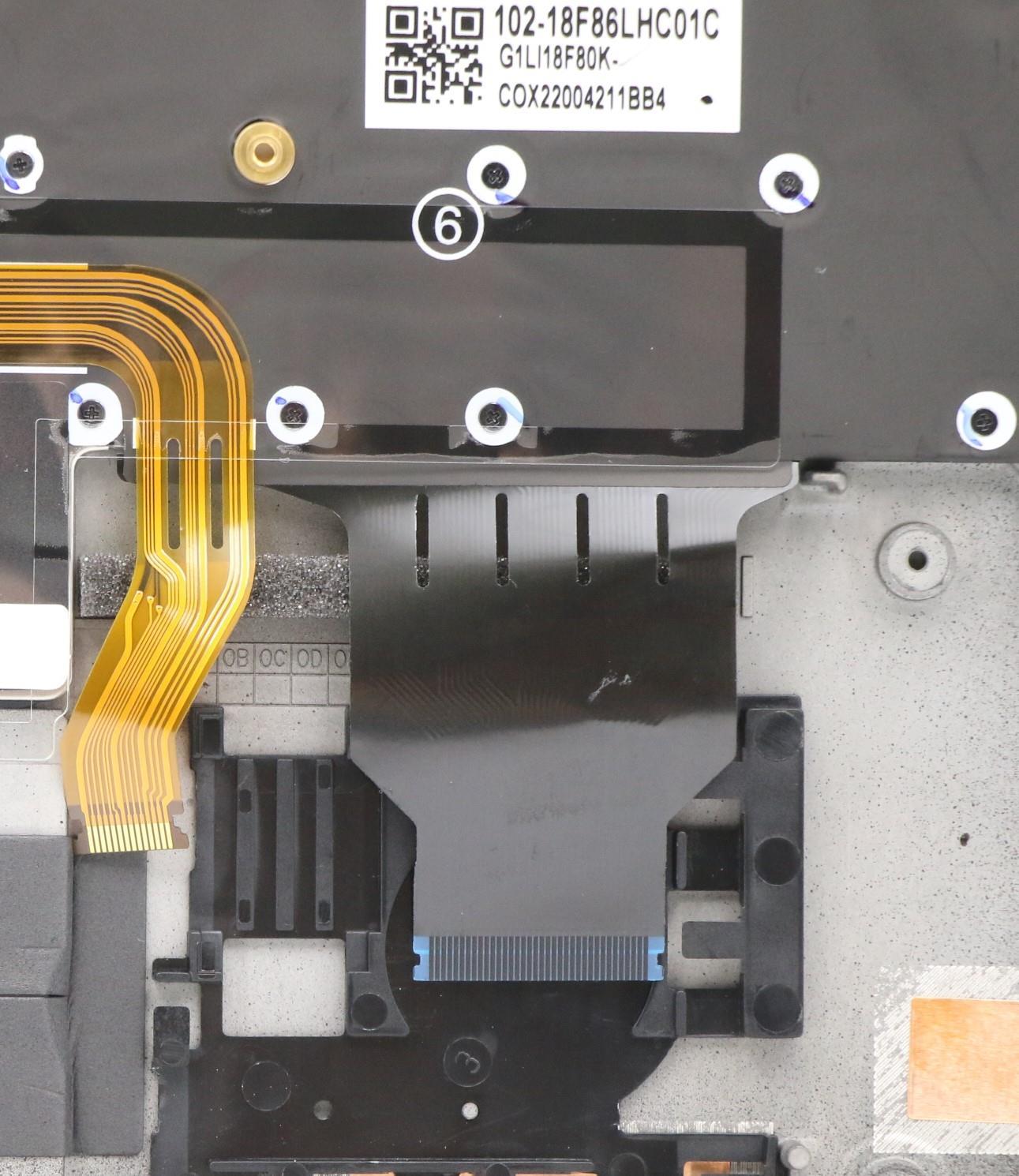 Lenovo Mech_Asm Grp_Kbd_Bzl_Pt_Ww_Db_ - 5M10Z37024