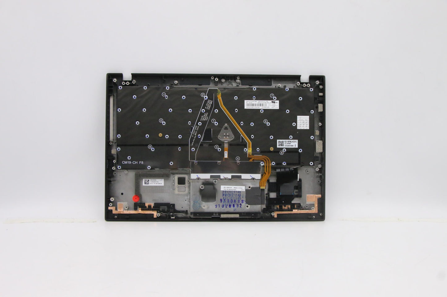 Lenovo Mech_Asm Grp_Kbd_Bzl_Swe/Fin_W - 5M10Z37032
