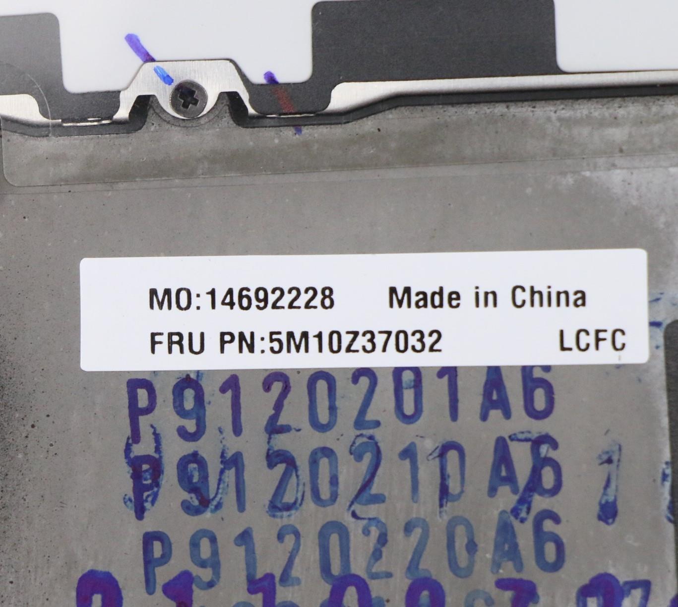 Lenovo Mech_Asm Grp_Kbd_Bzl_Swe/Fin_W - 5M10Z37032