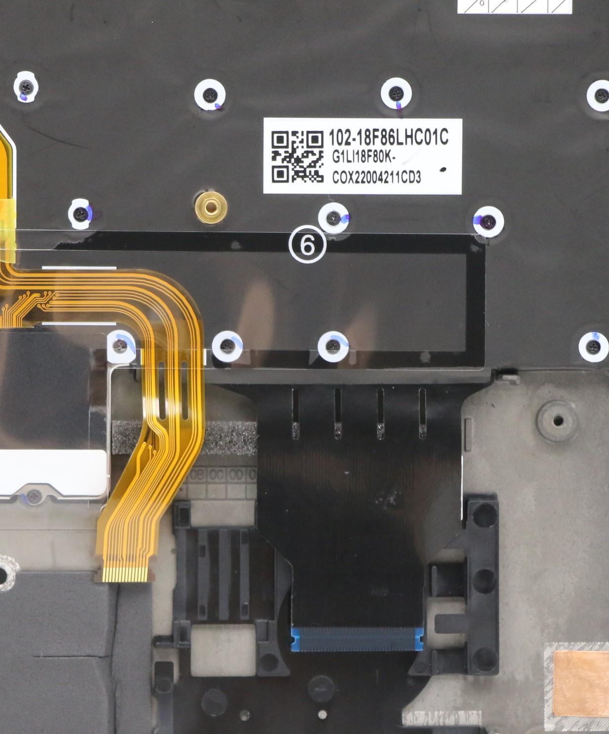 Lenovo Mech_Asm Grp_Kbd_Bzl_Ch_Ww_Db_ - 5M10Z37034