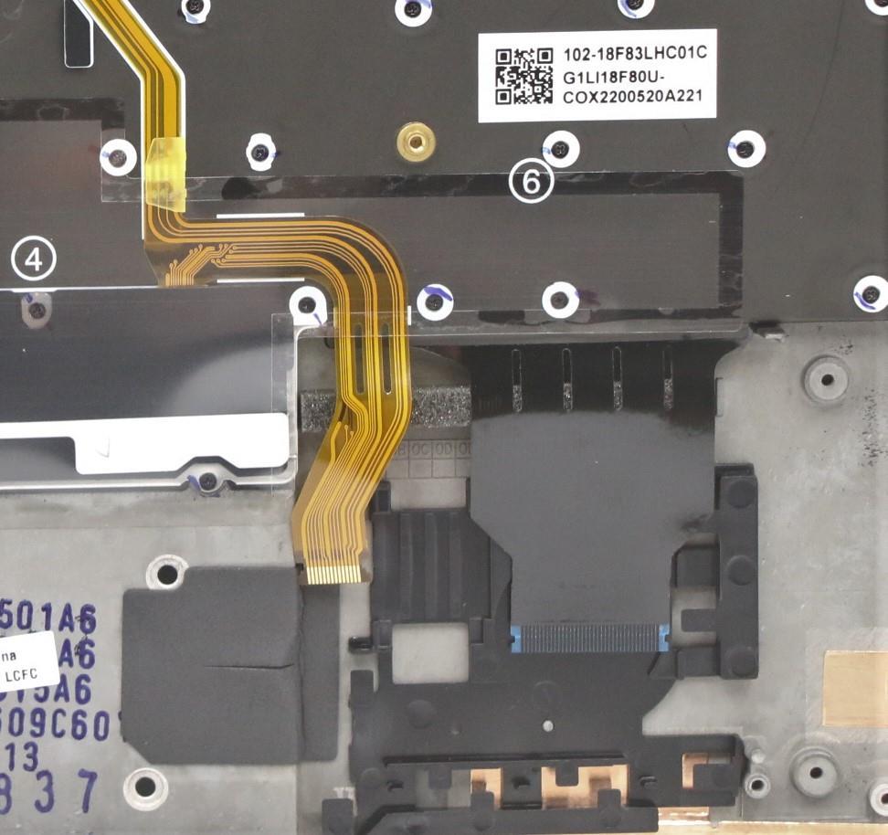 Lenovo Mech_Asm Grp_Kbd_Bzl_Tc_Ww_Db_ - 5M10Z37036