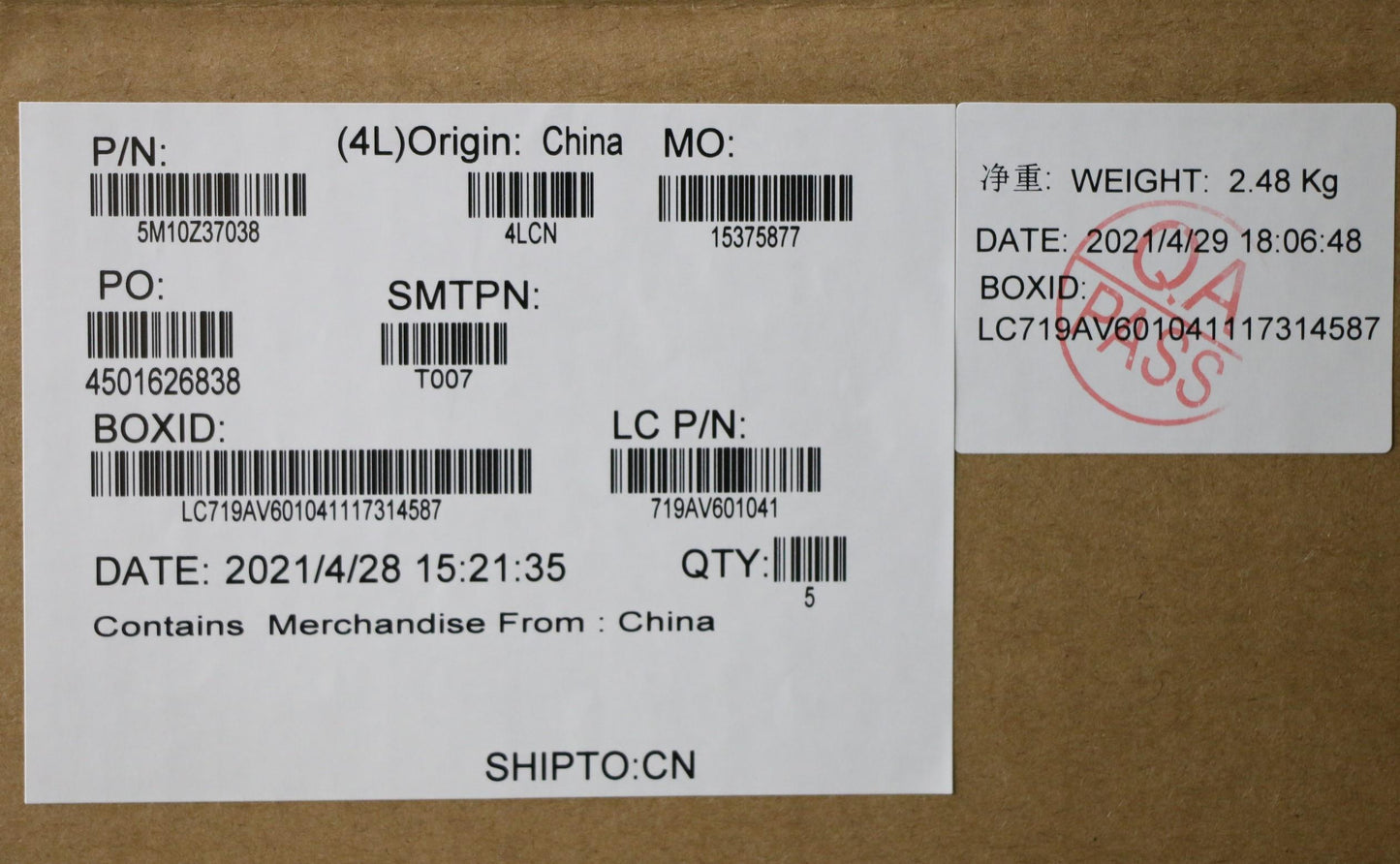 Lenovo Mech_Asm Grp_Kbd_Bzl_Thai_Wwan - 5M10Z37038
