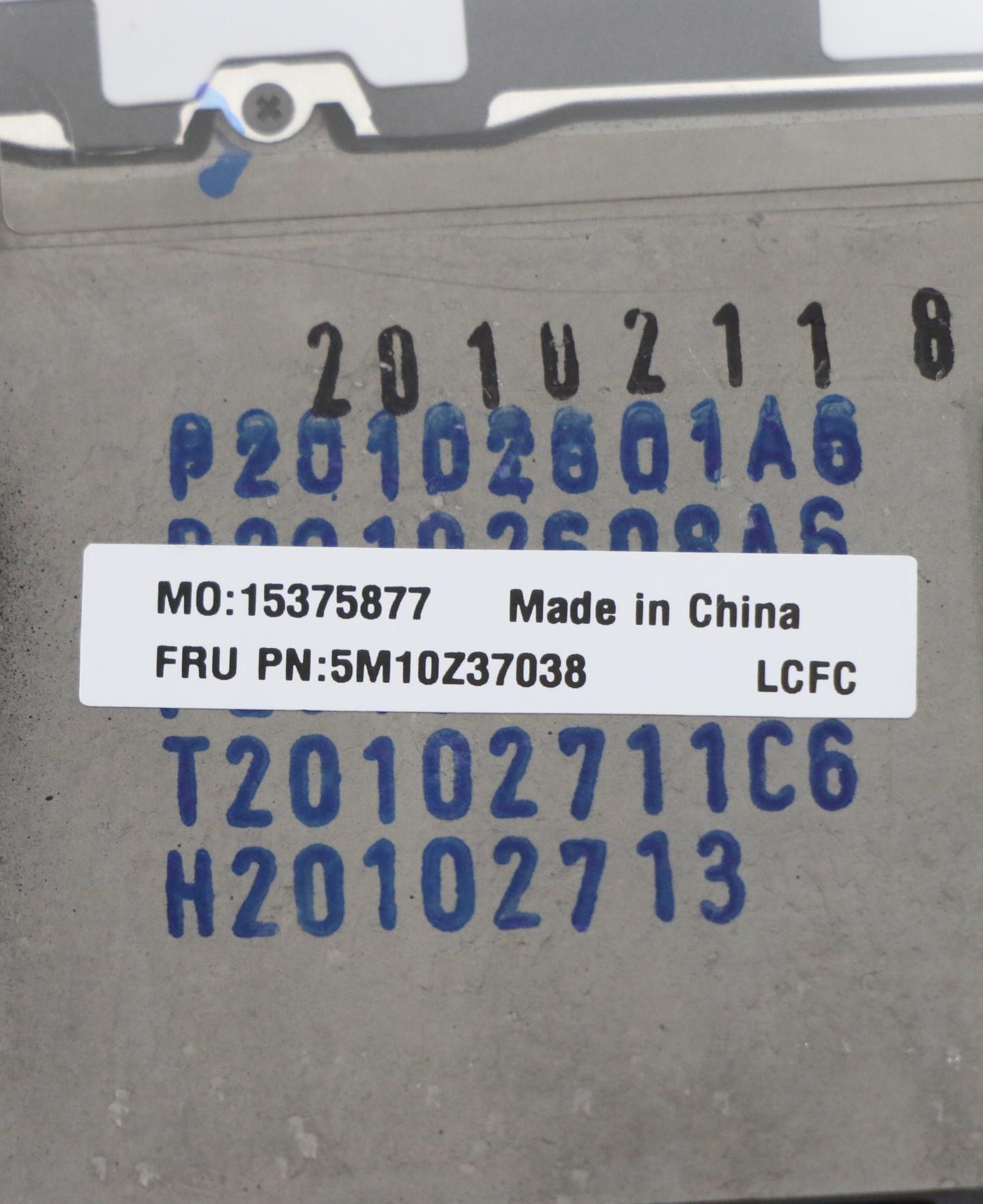 Lenovo Mech_Asm Grp_Kbd_Bzl_Thai_Wwan - 5M10Z37038