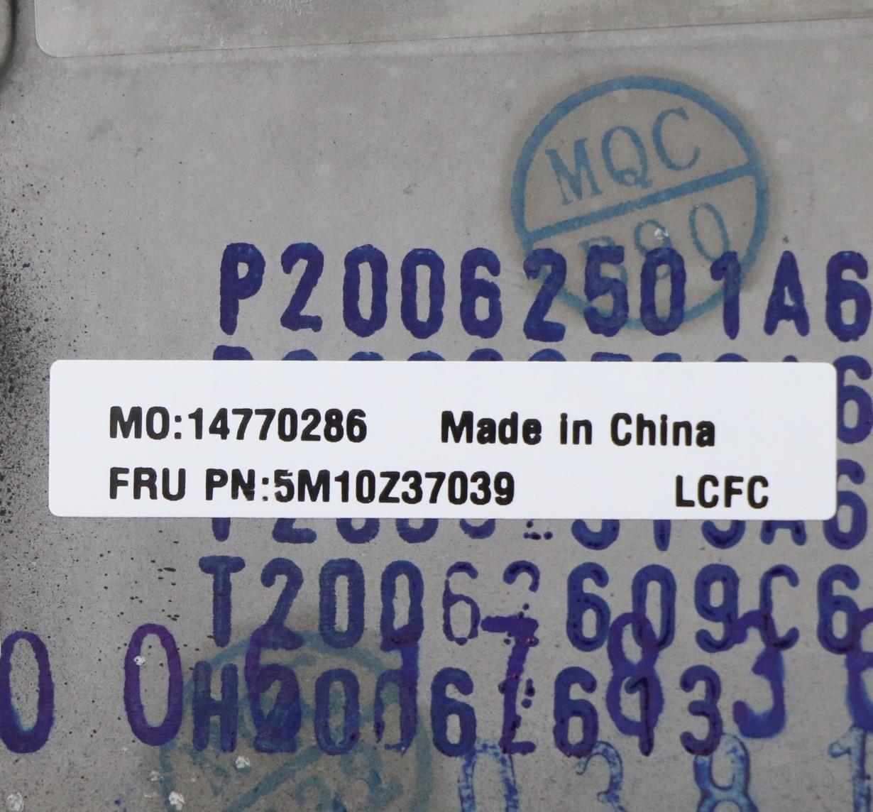 Lenovo Mech_Asm Grp_Kbd_Bzl_Thai_Wwan - 5M10Z37039
