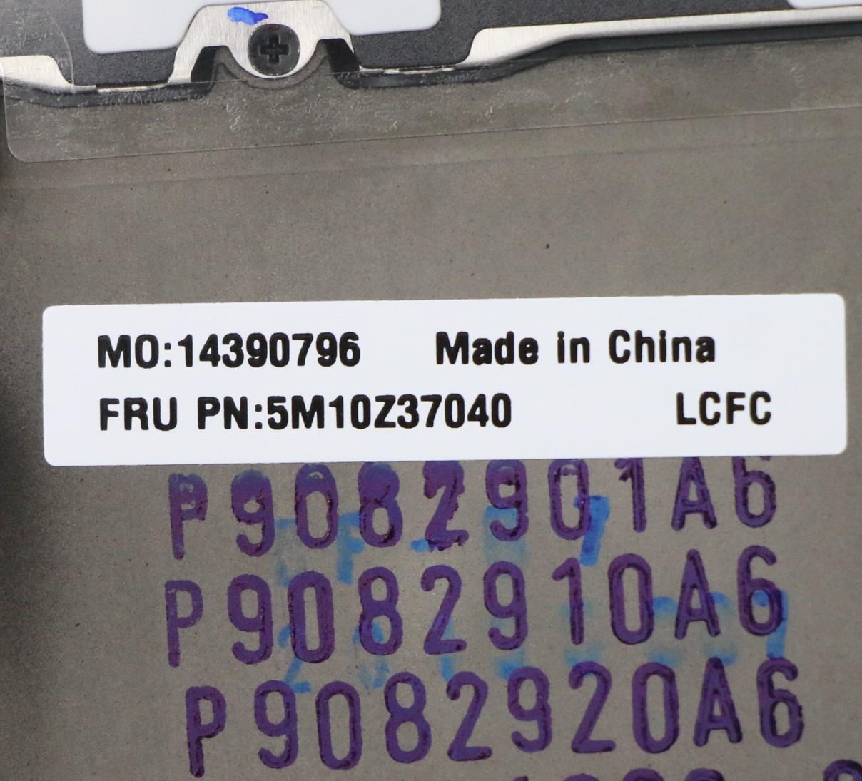 Lenovo Mech_Asm Grp_Kbd_Bzl_Tr_Wwan_D - 5M10Z37040
