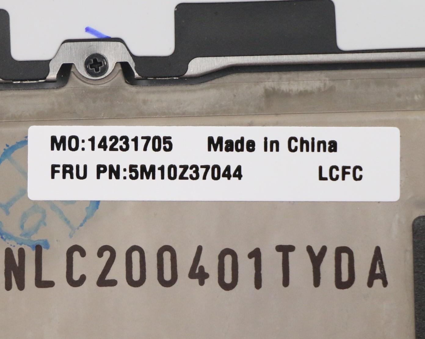 Lenovo Mech_Asm Grp_Kbd_Bzl_Uk Eng_Ww - 5M10Z37044