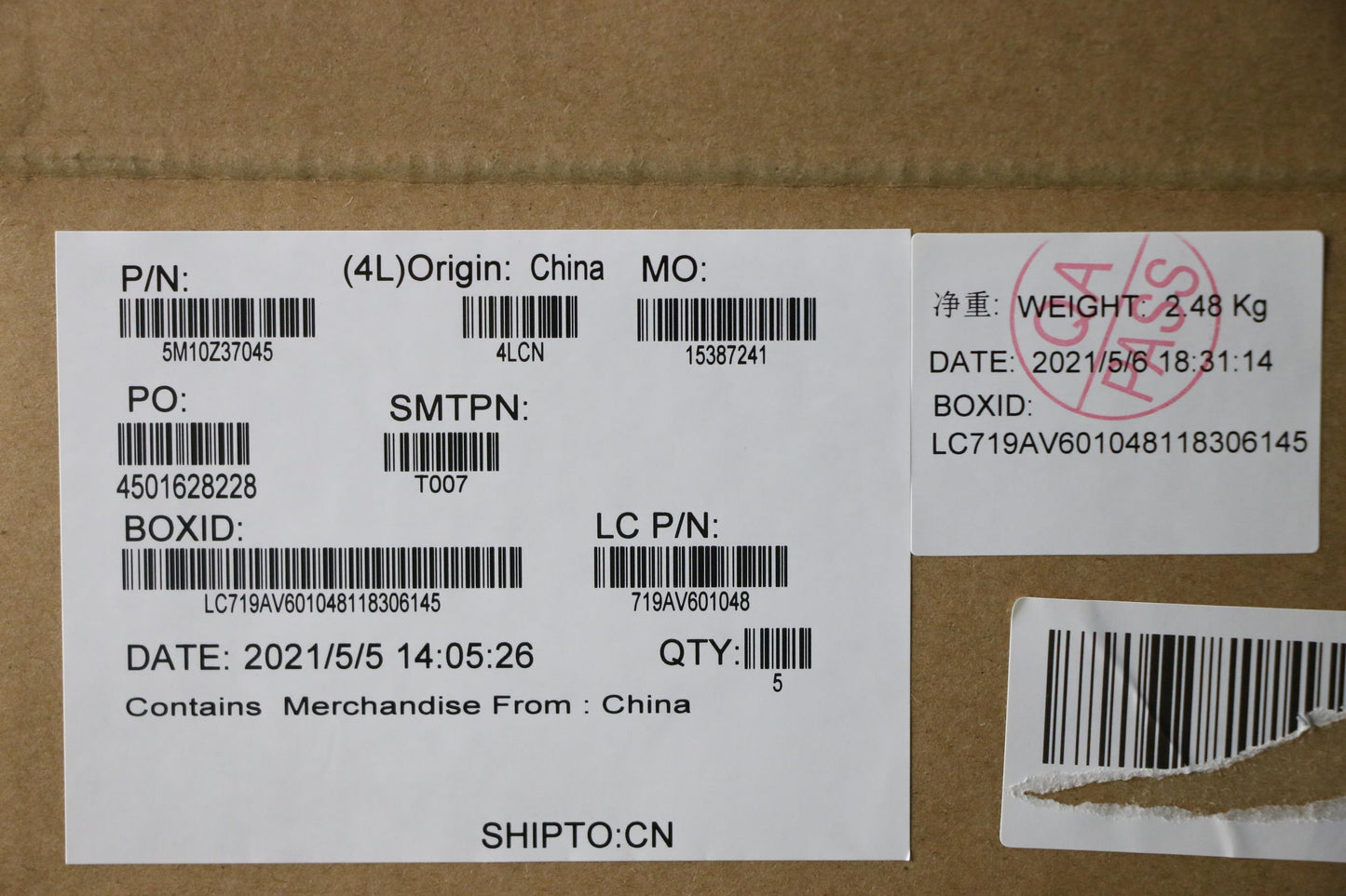 Lenovo Mech_Asm Grp_Kbd_Bzl_Uk Eng_Ww - 5M10Z37045
