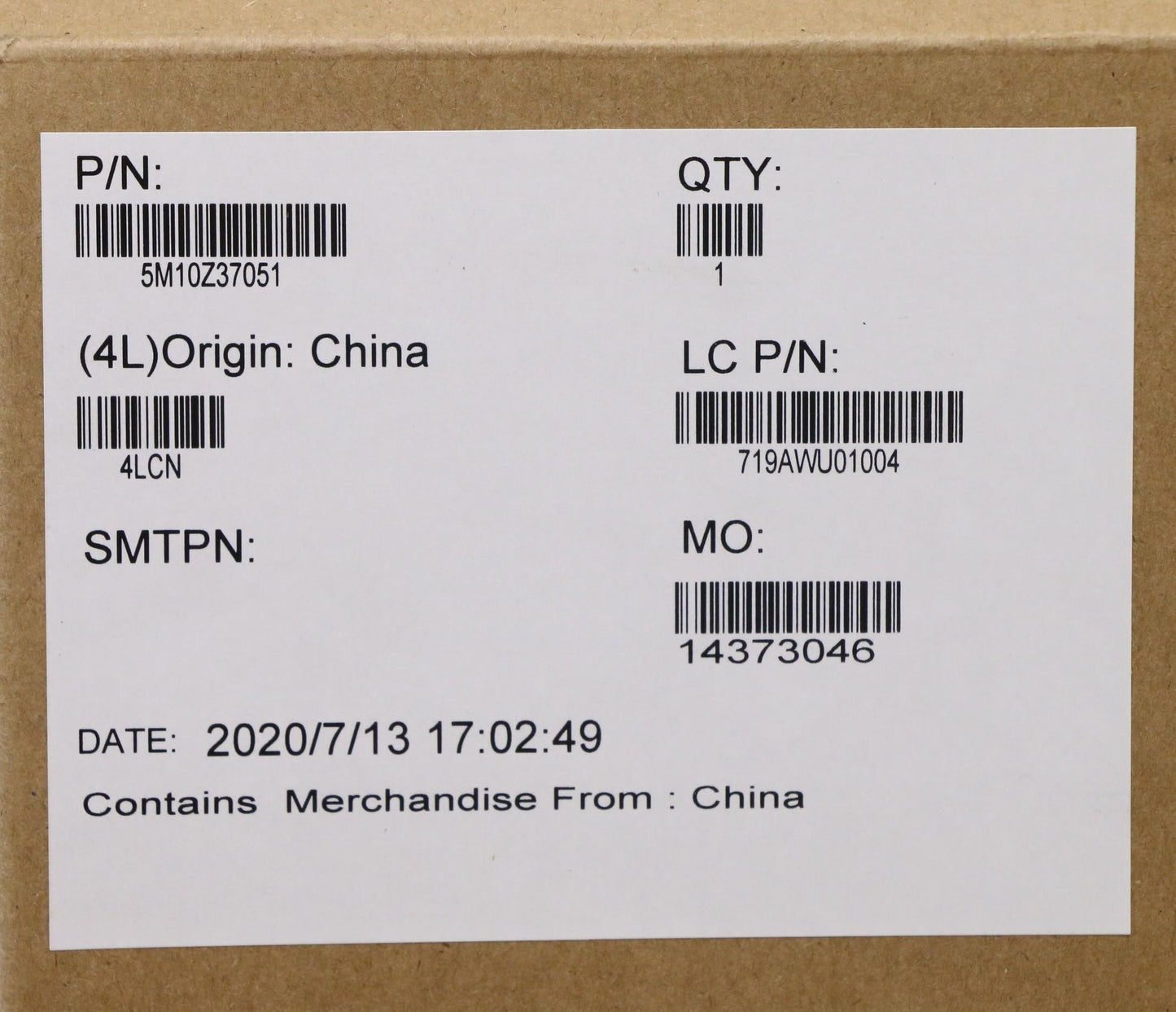 Lenovo - LCD Module, 14", FHD, Touch, Anti-reflection, Anti-smudge, IPS - 5M10Z37051