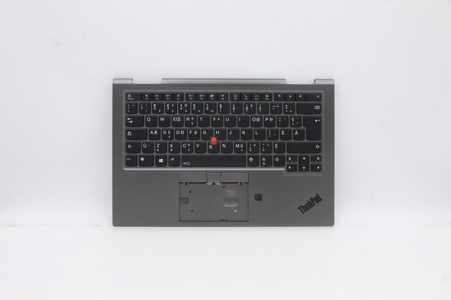 Lenovo C-Cover with Keyboard, Canadian French Layout, Iron Grey, WLAN Support - 5M10Z37076