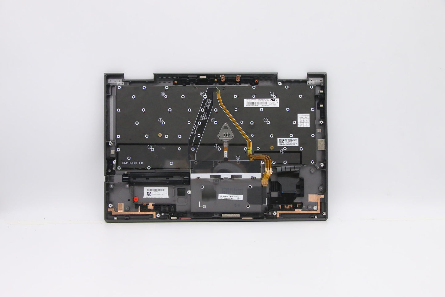 Lenovo Mech_Asm Grp_Kbd_Bzl_Pt_Ww_Ig_ - 5M10Z37188