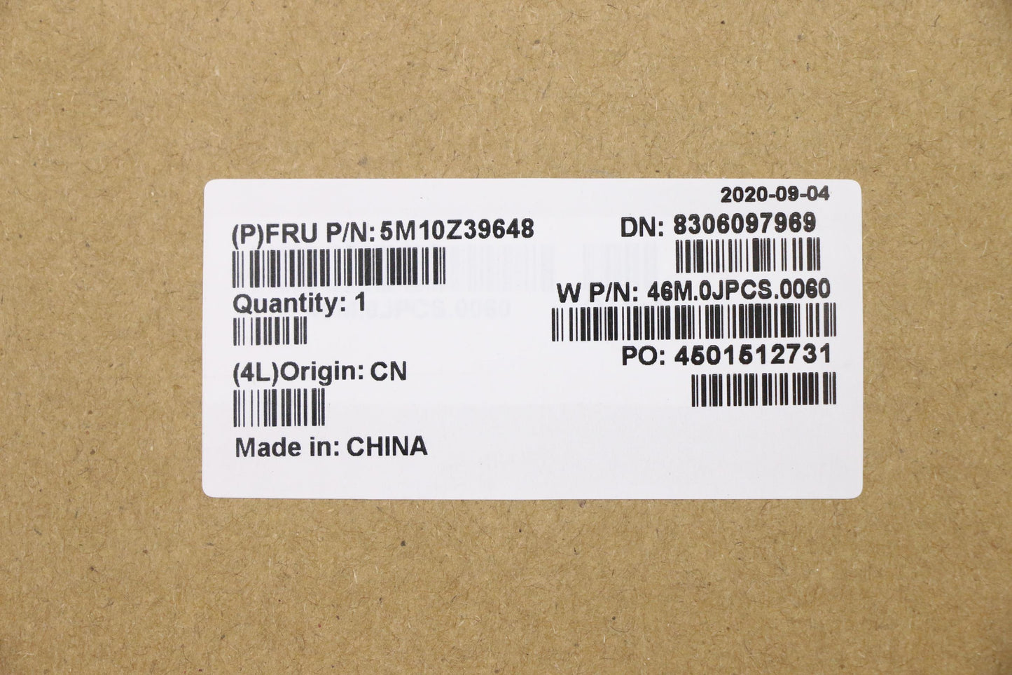 Lenovo Mech_Asm Noww C-Cvr+Nordic Kb - 5M10Z39648