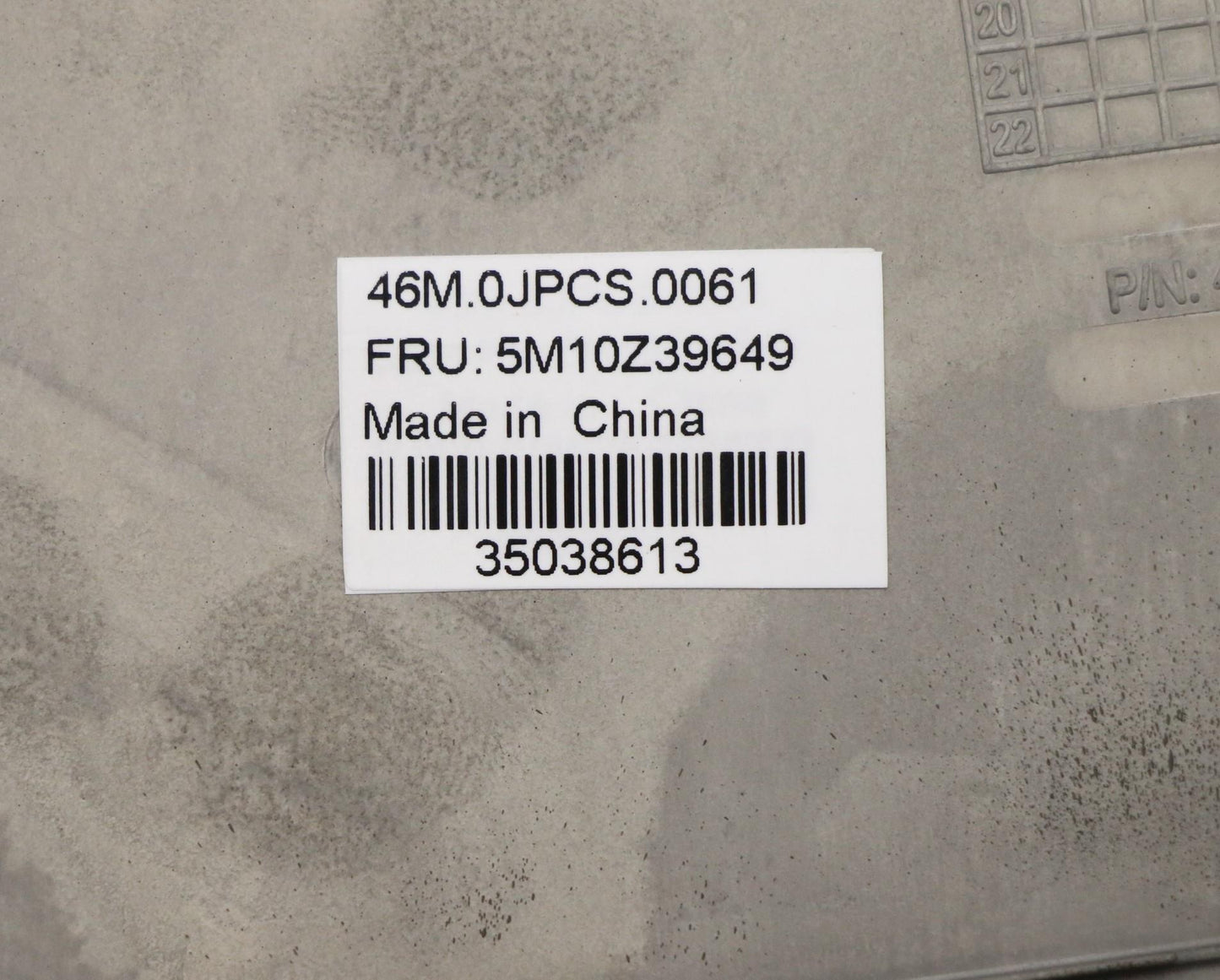 Lenovo Mech_Asm Noww C-Cvr+Por Kb Asm - 5M10Z39649