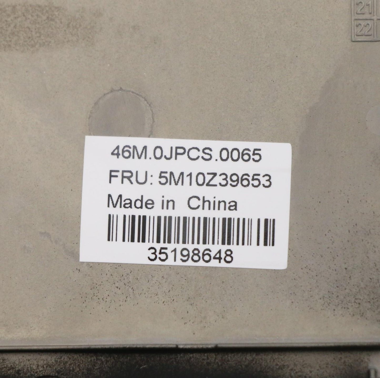 Lenovo Mech_Asm Noww C-Cvr+Slv Kb Asm - 5M10Z39653