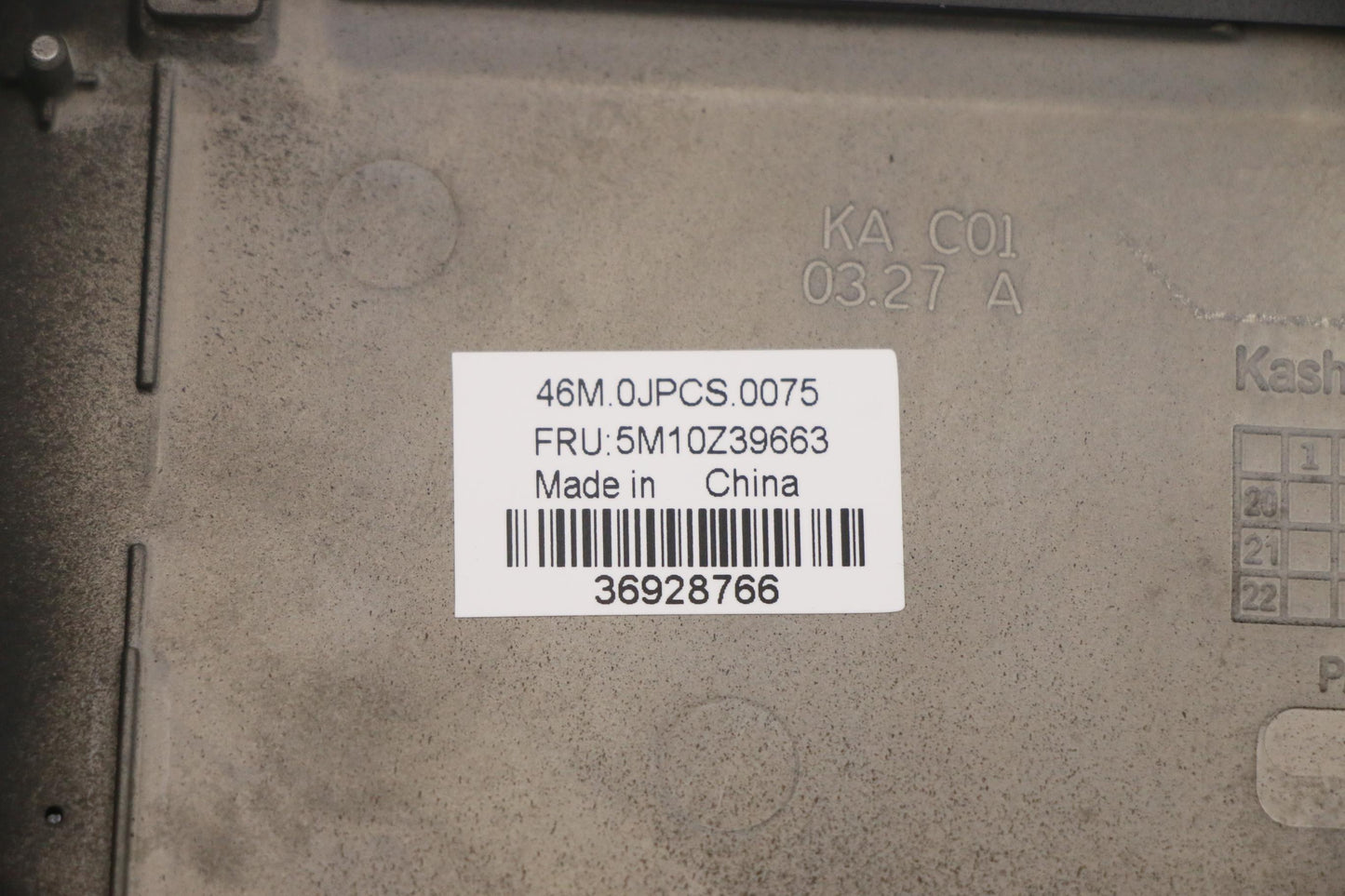 Lenovo Mech_Asm Noww C-Cvr+Thai Kb As - 5M10Z39663
