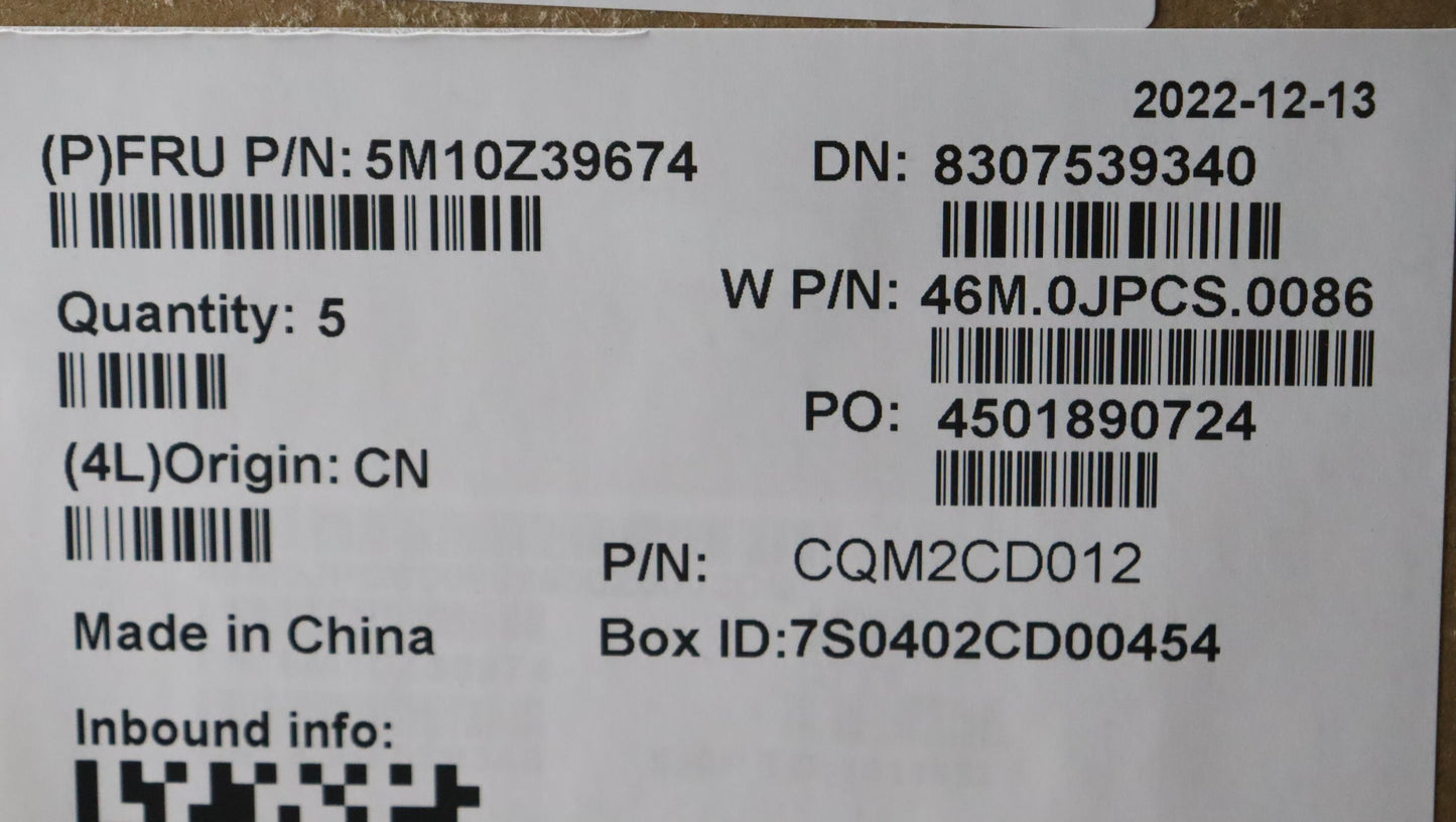 Lenovo Mech_Asm Ww C-Cvr+Ara Kb Asmsr - 5M10Z39674