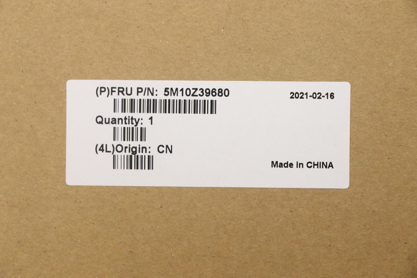 Lenovo Mech_Asm Ww C-Cvr+Bul Kb Asmsr - 5M10Z39680