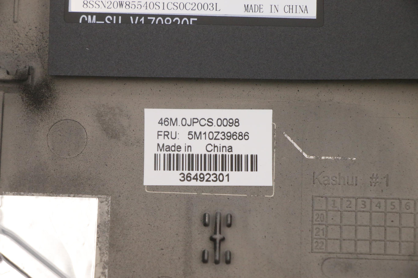 Lenovo Mech_Asm Ww C-Cvr+Den Kb Asmsr - 5M10Z39686