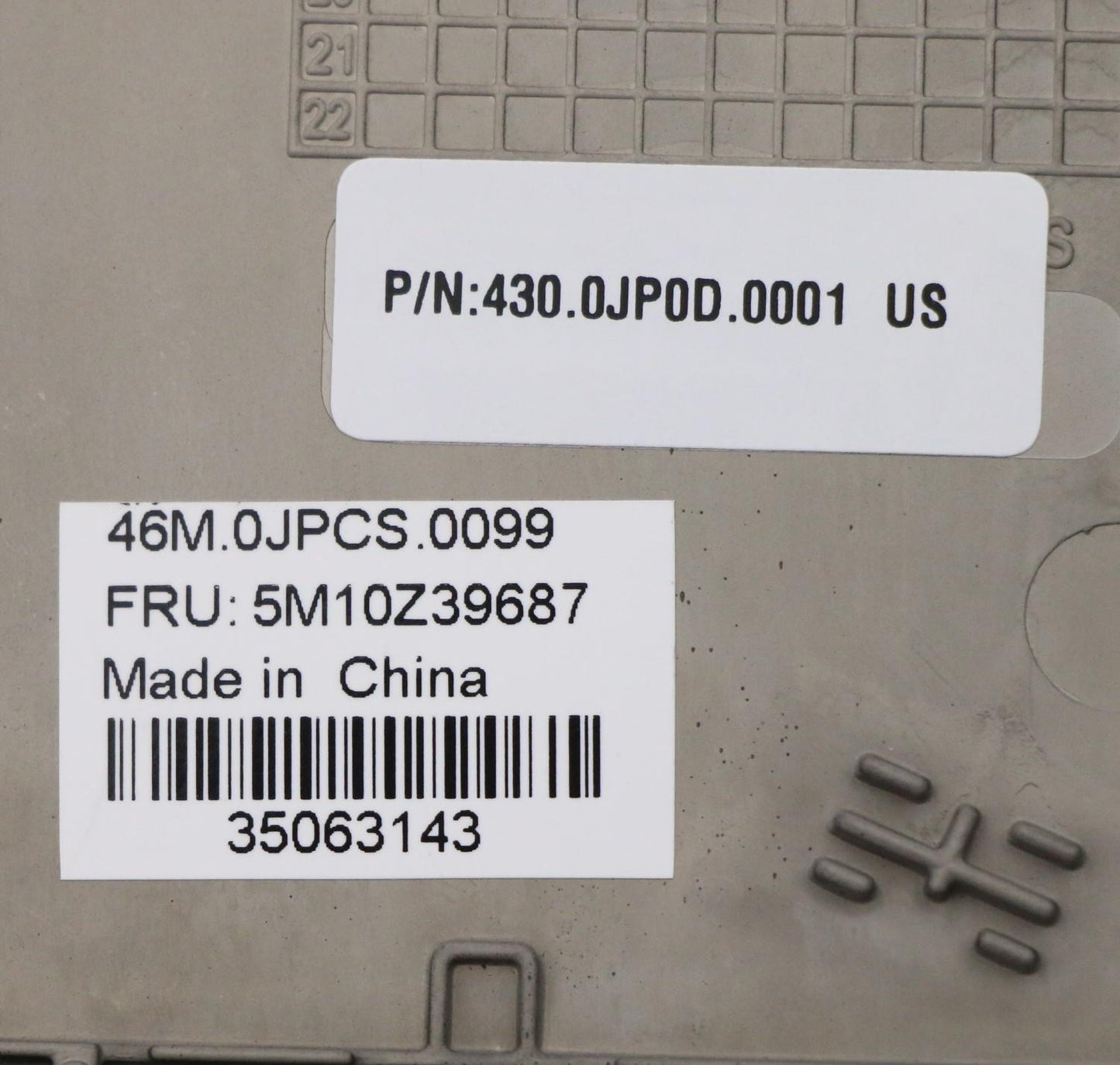 Lenovo Mech_Asm Ww C-Cvr+Eng Kb Asmlt - 5M10Z39687