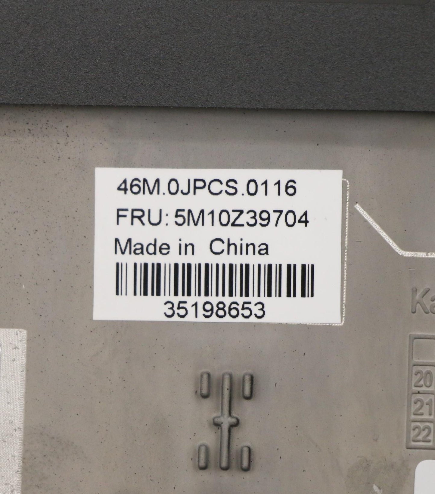Lenovo Mech_Asm Ww C-Cvr+Hun Kb Asmsr - 5M10Z39704