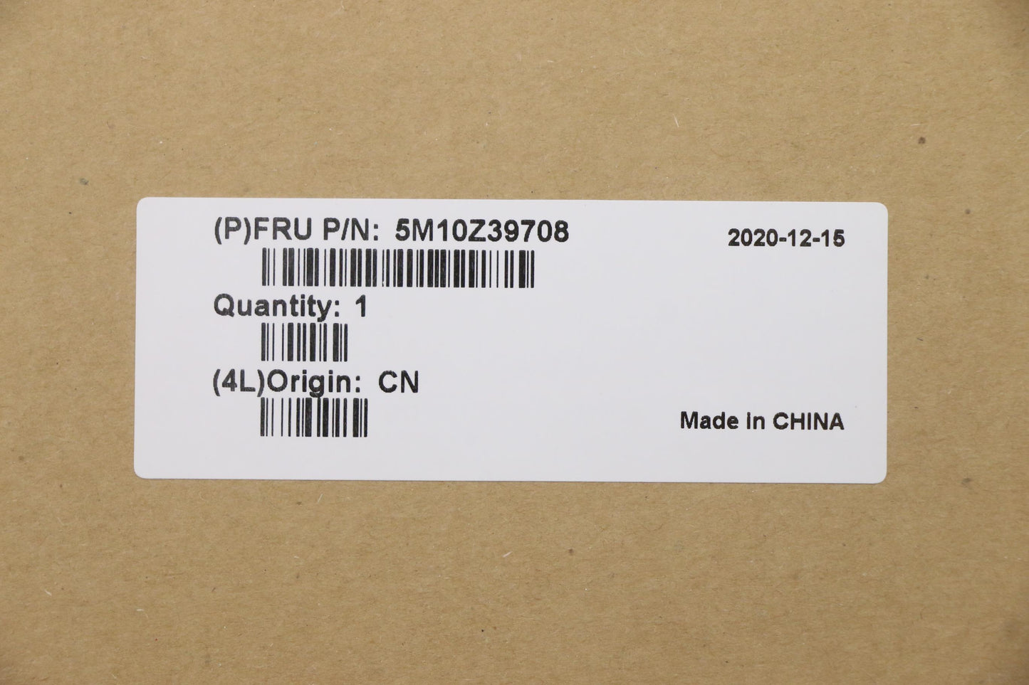 Lenovo Mech_Asm Ww C-Cvr+Ind Eng Kb A - 5M10Z39708