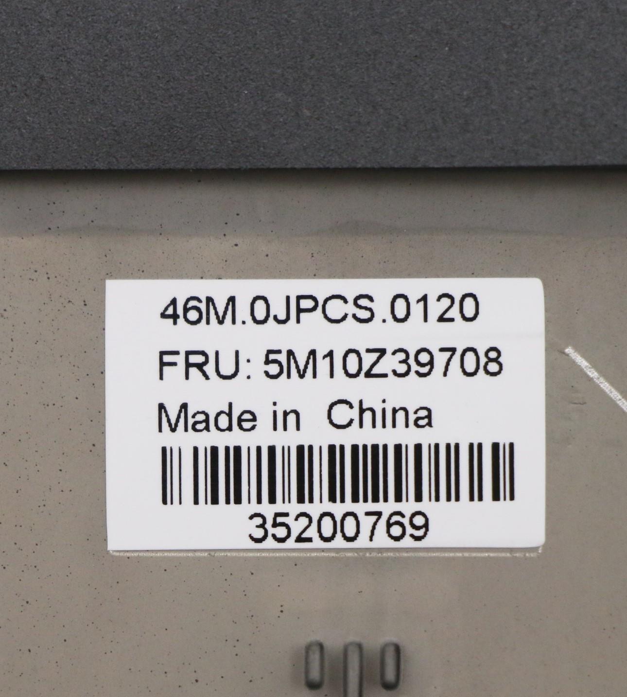 Lenovo Mech_Asm Ww C-Cvr+Ind Eng Kb A - 5M10Z39708