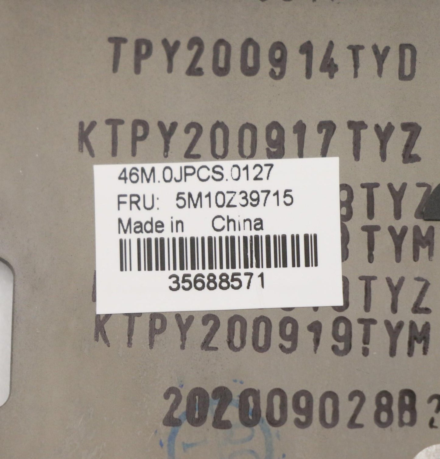Lenovo Mech_Asm Ww C-Cvr+La Spa Kb As - 5M10Z39715