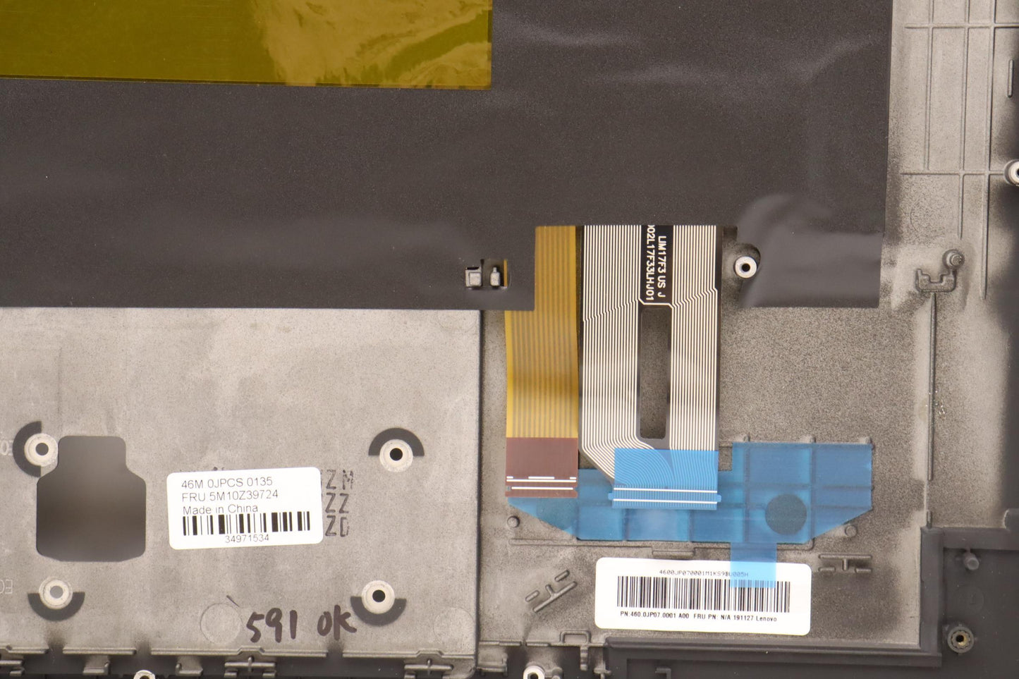 Lenovo Mech_Asm Ww C-Cvr+Rus Kb Asmsr - 5M10Z39724