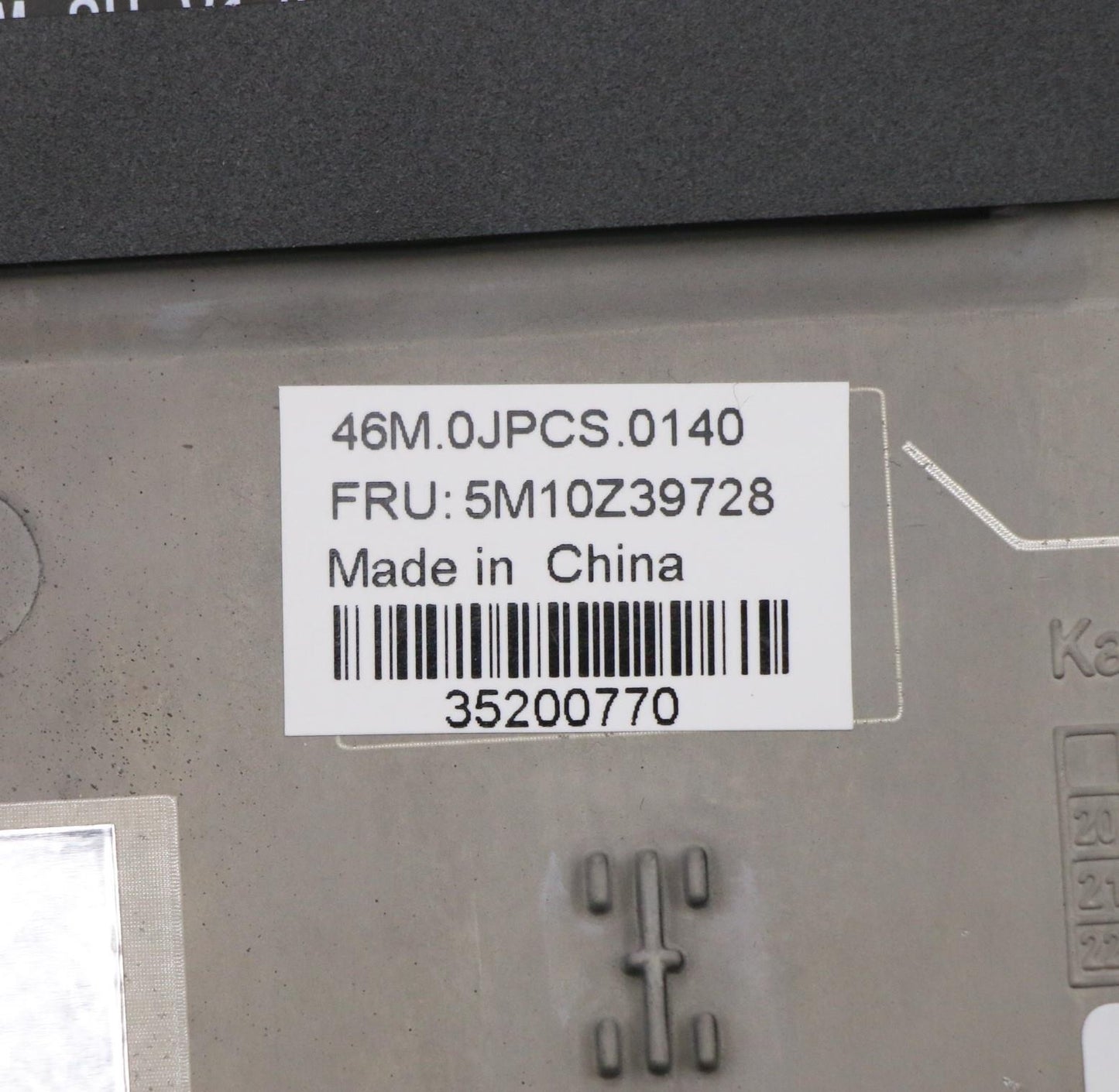 Lenovo Mech_Asm Ww C-Cvr+Spa Kb Asmsr - 5M10Z39728