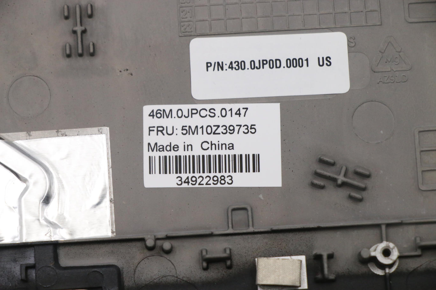 Lenovo Mech_Asm Ww C-Cvr+Thai Kb Asml - 5M10Z39735