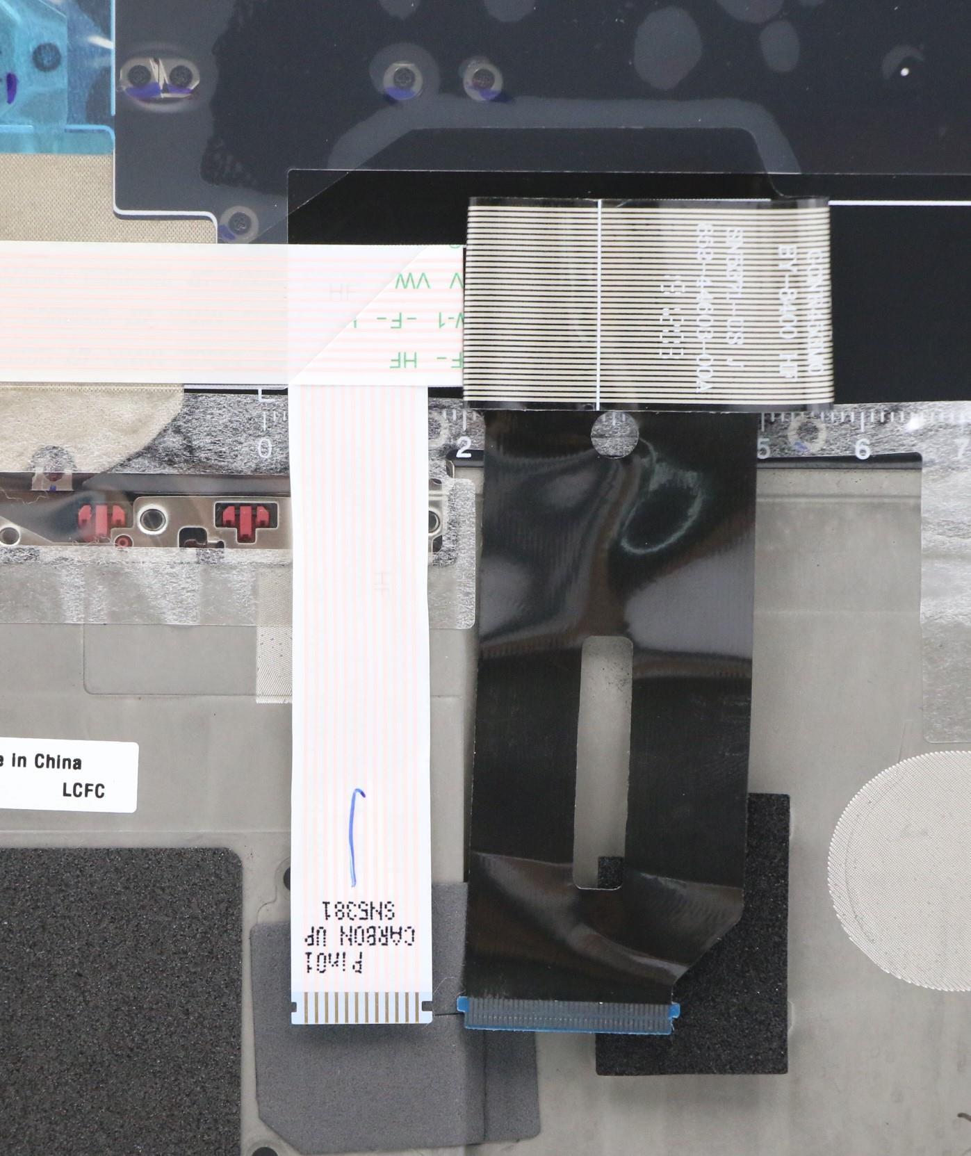 Lenovo C-Cover with Keyboard, USA English, Black, Non-Backlight, Fingerprint - 5M10Z41159