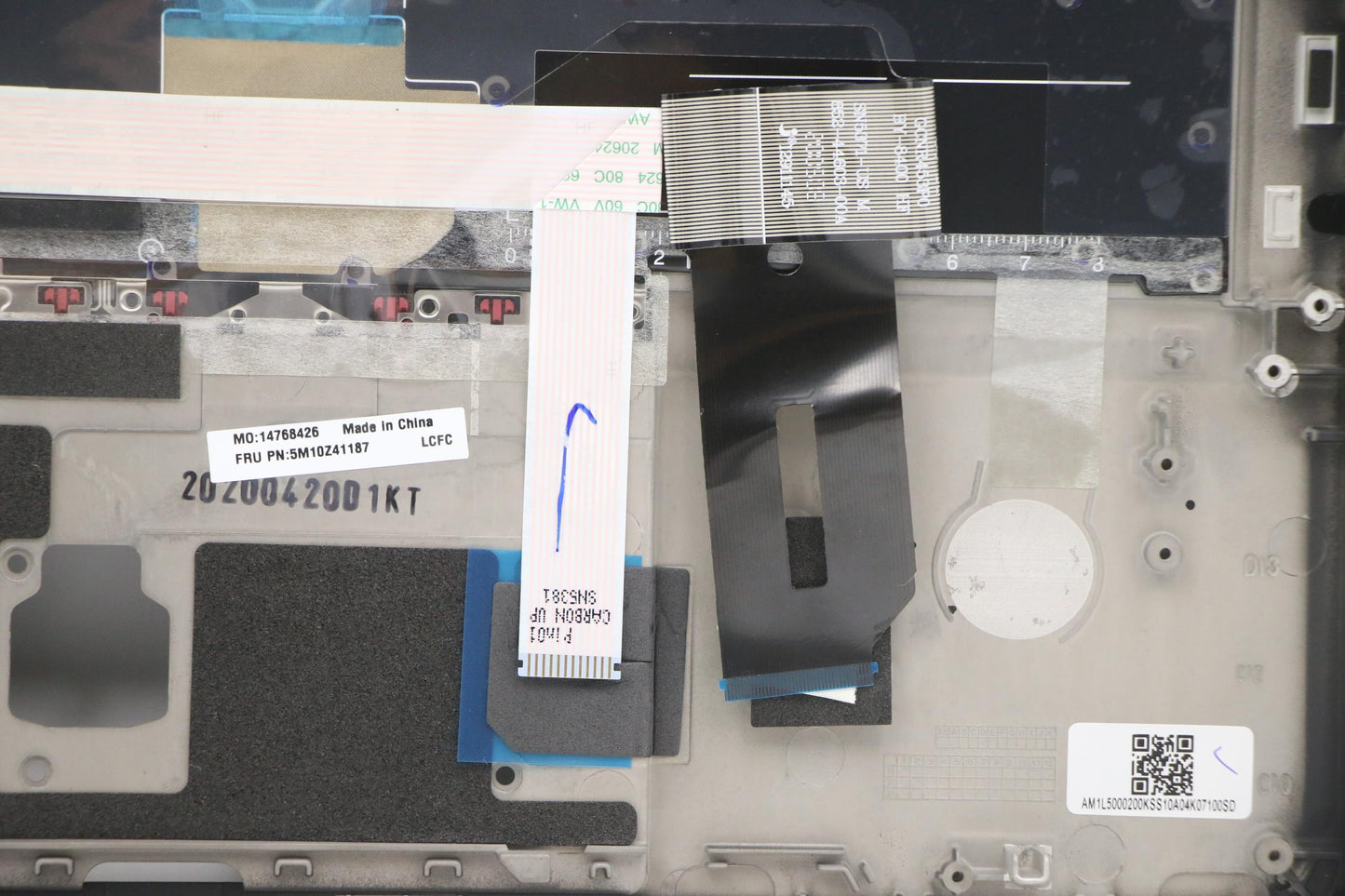 Lenovo Mech_Asm Ccov Kbd Ind_Eng Us(L - 5M10Z41187