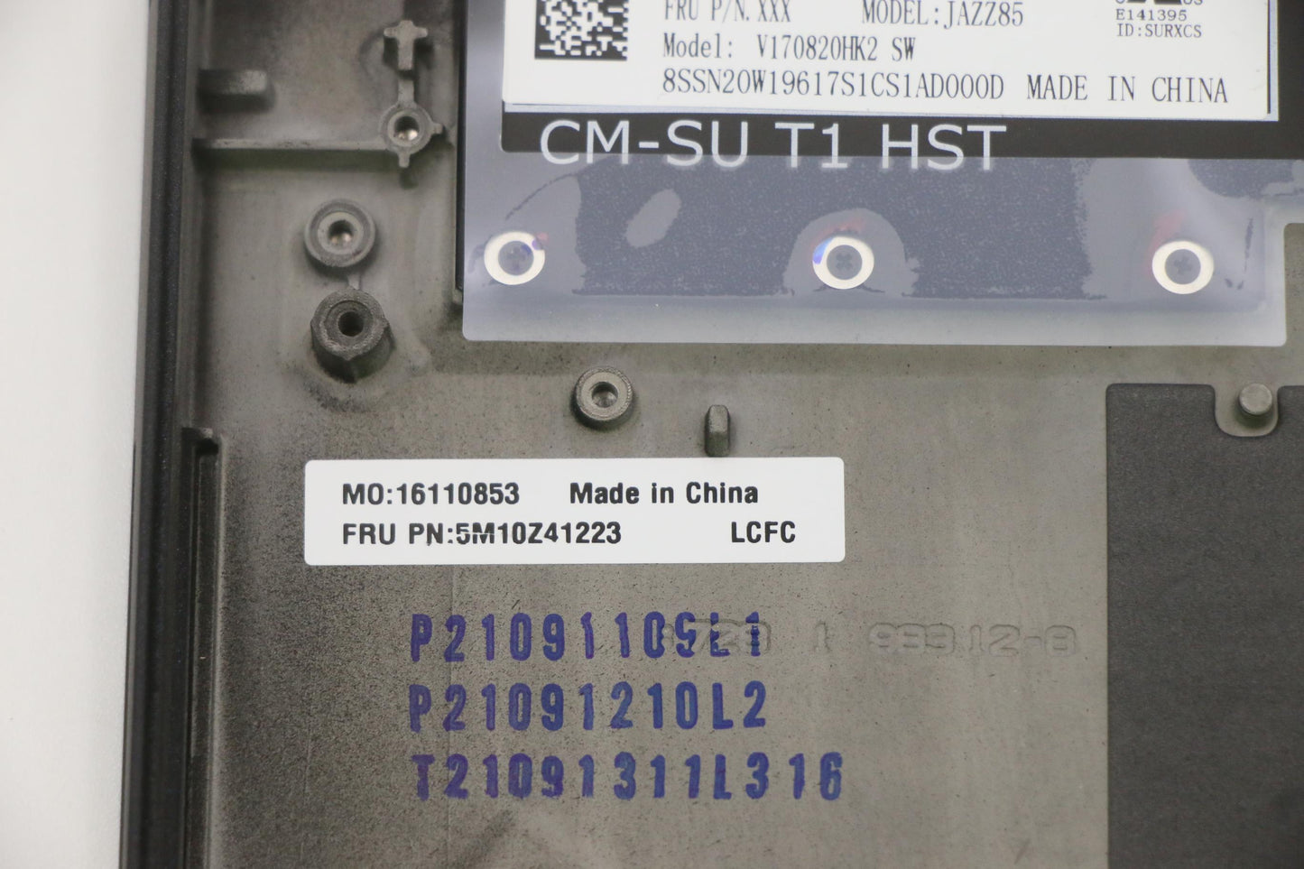 Lenovo Mech_Asm Ccov Kbd Sws Uk(Snx)B - 5M10Z41223
