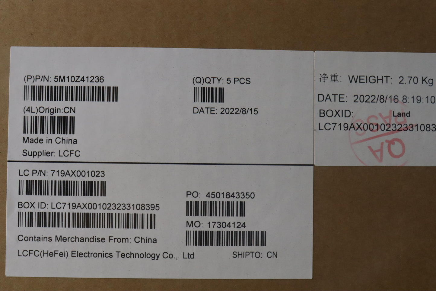 Lenovo Mech_Asm Ccov Kbd Uke Uk(Ltn)B - 5M10Z41236