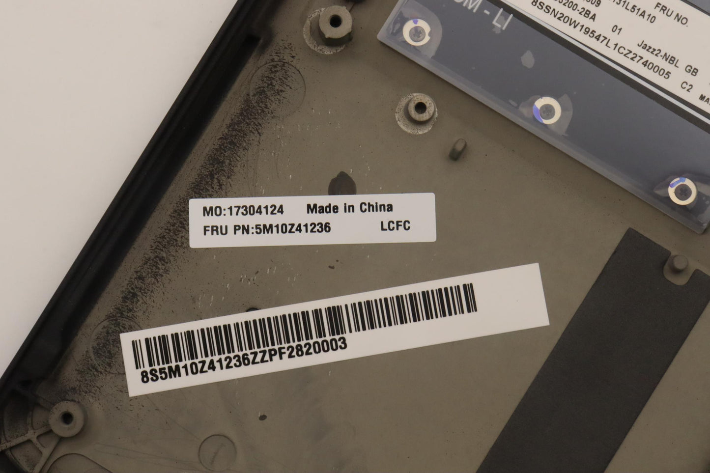 Lenovo Mech_Asm Ccov Kbd Uke Uk(Ltn)B - 5M10Z41236