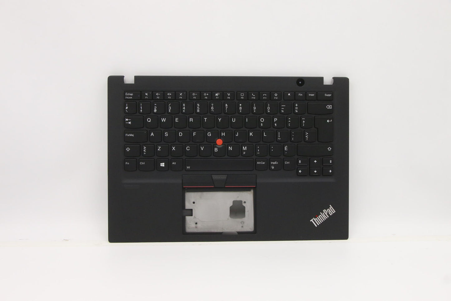Lenovo C-Cover with Keyboard, Canadian French, Black, Backlit - 5M10Z41244