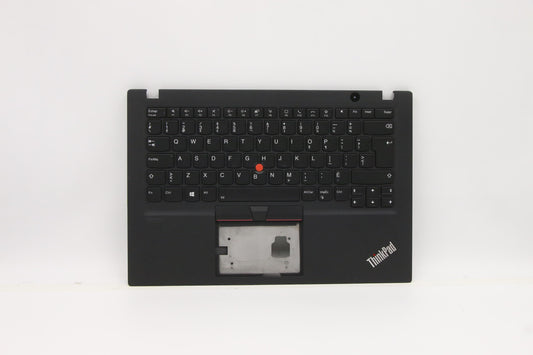 Lenovo C-Cover with Keyboard, Canadian French, Black, Backlit - 5M10Z41244