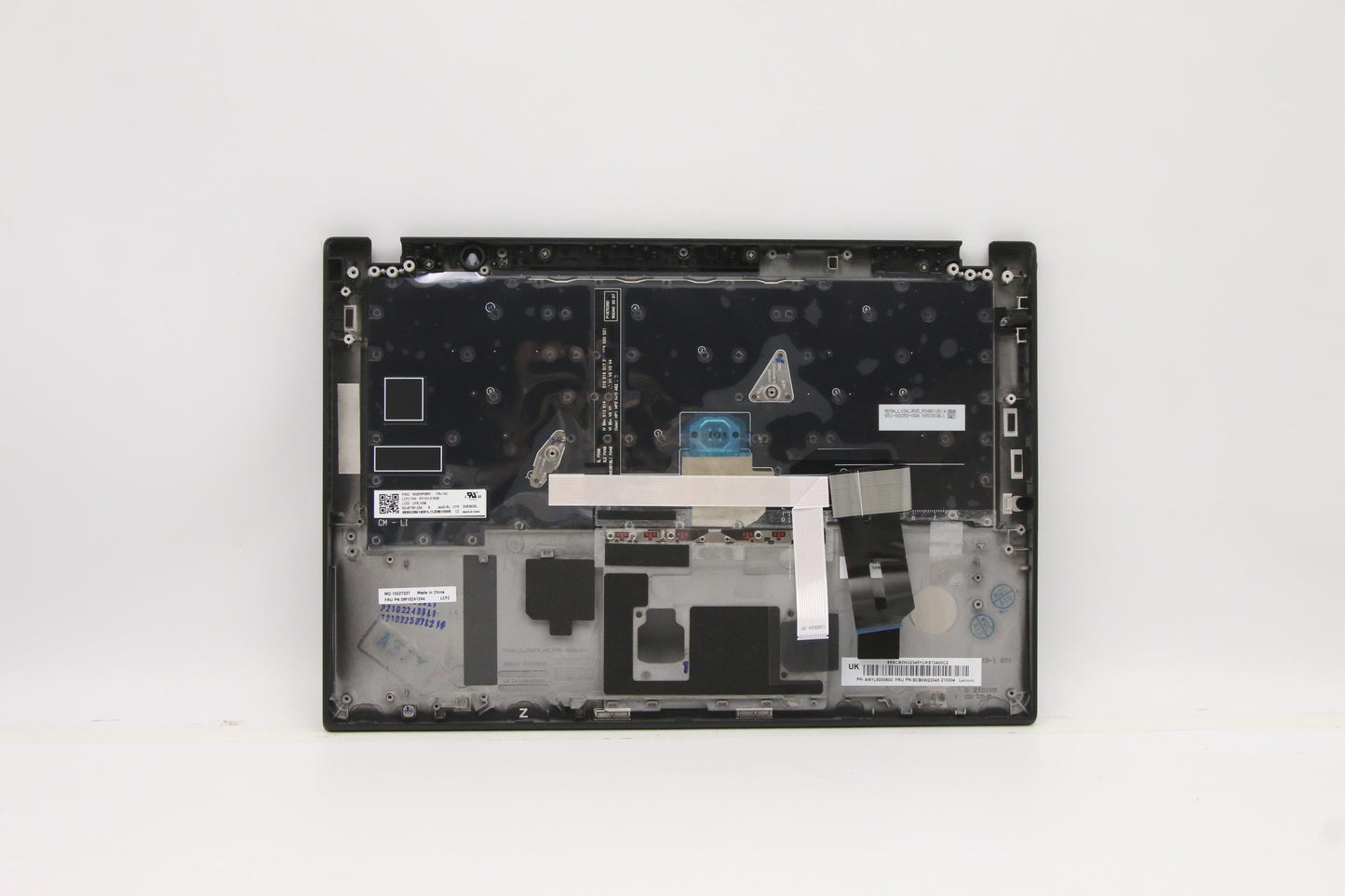 Lenovo C-Cover with Keyboard, Canadian French, Black, Backlit - 5M10Z41244