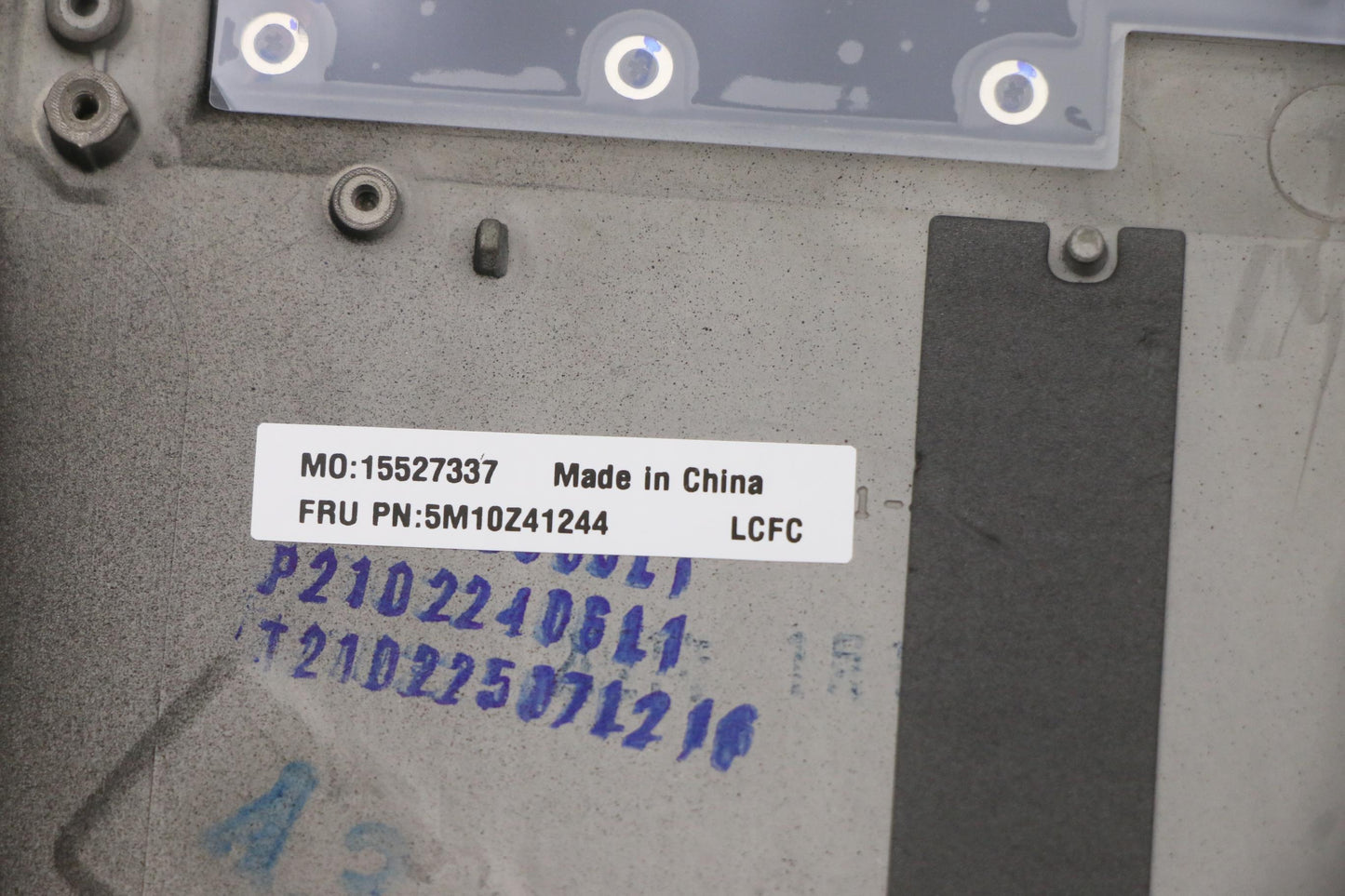 Lenovo C-Cover with Keyboard, Canadian French, Black, Backlit - 5M10Z41244