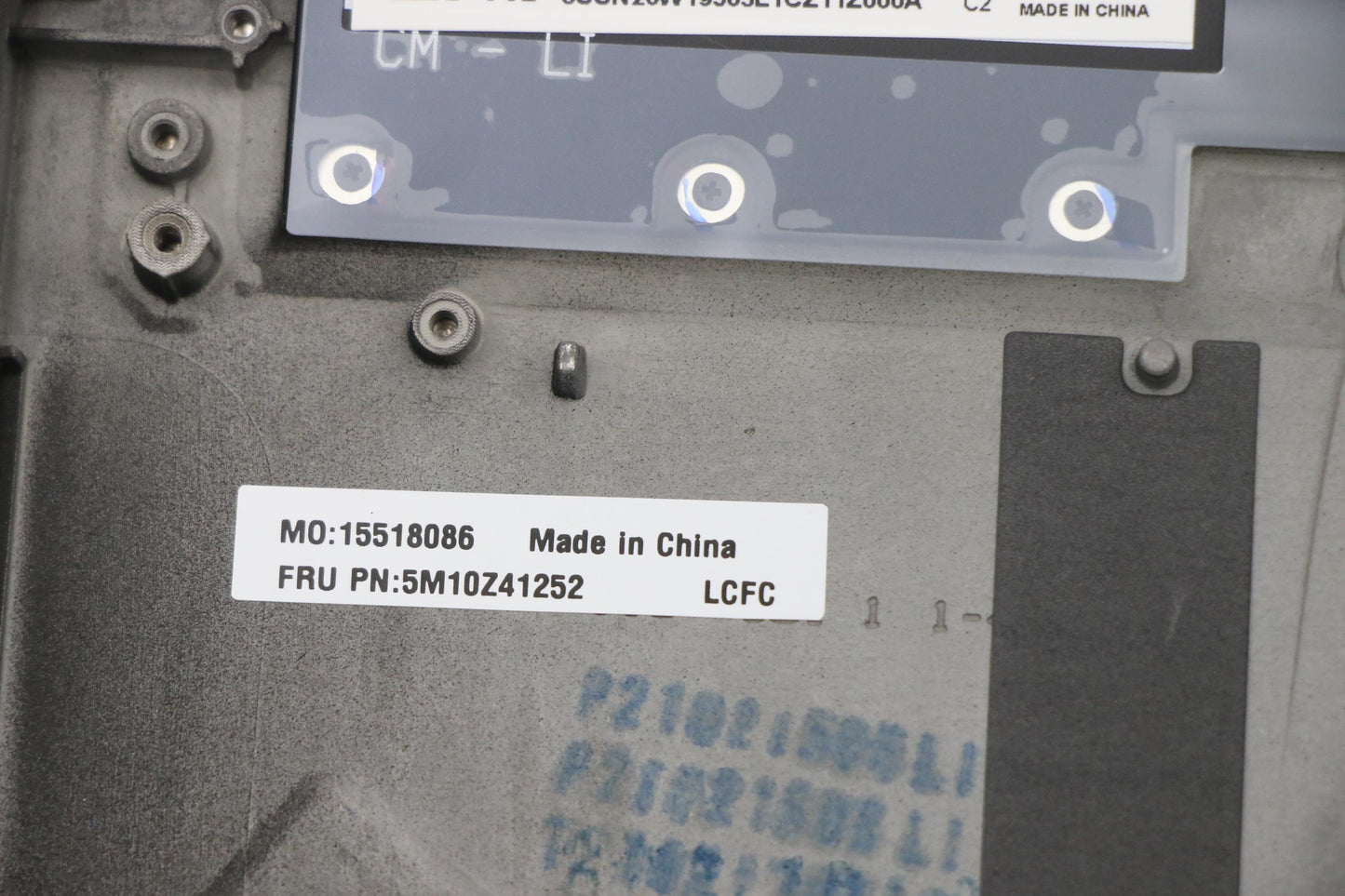 Lenovo Mech_Asm Ccov Bl Kbd Brl Uk(Lt - 5M10Z41252