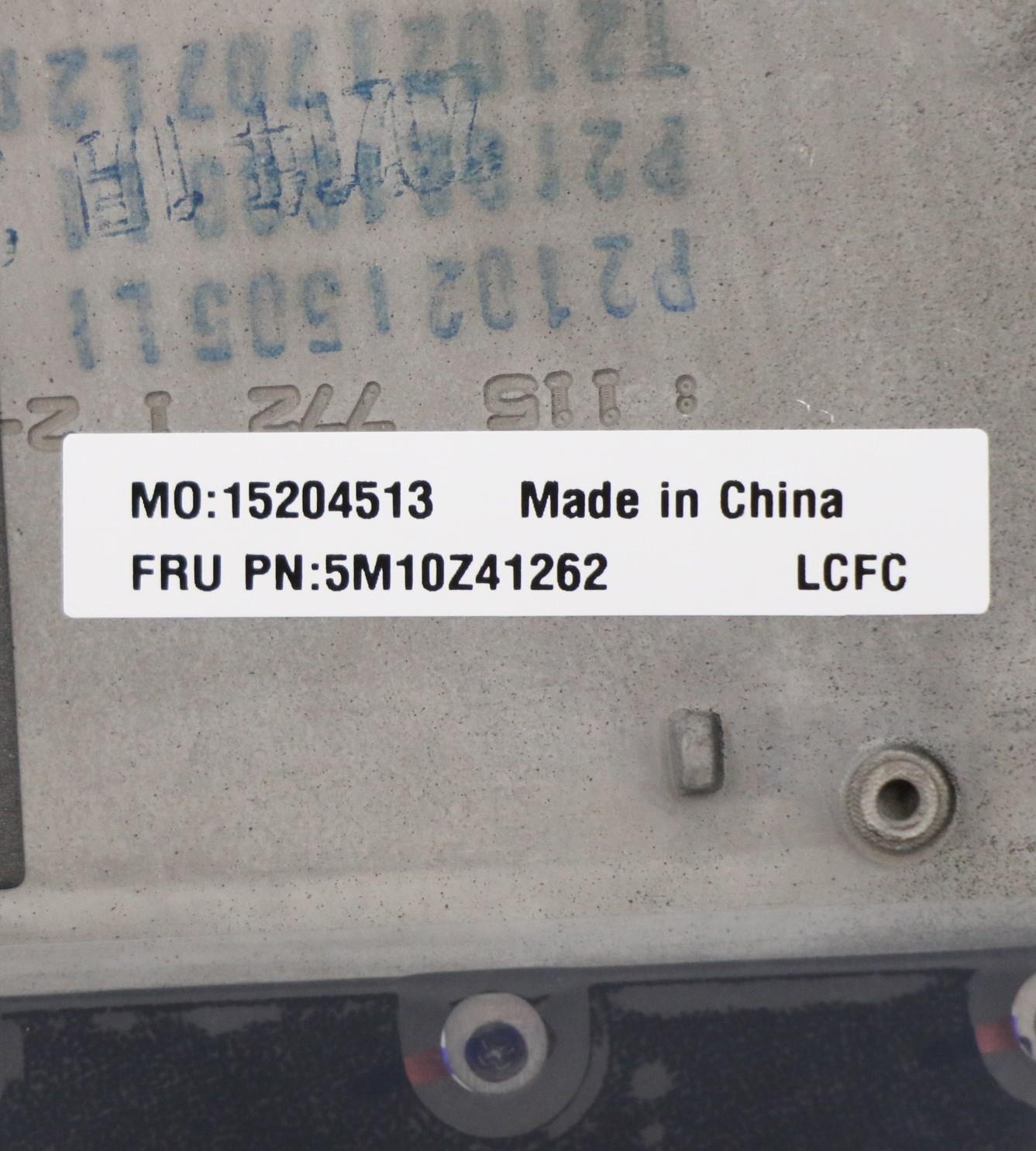 Lenovo Mech_Asm Ccov Bl Kbd Cze/Slk U - 5M10Z41262