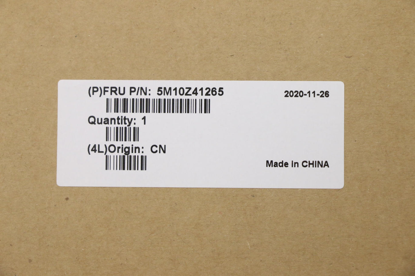 Lenovo Mech_Asm Ccov Bl Kbd Den Uk(Sn - 5M10Z41265