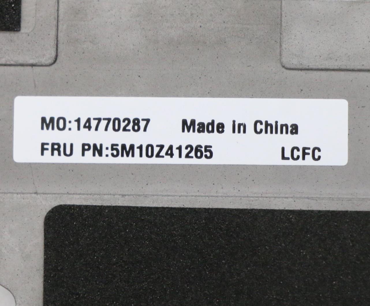 Lenovo Mech_Asm Ccov Bl Kbd Den Uk(Sn - 5M10Z41265