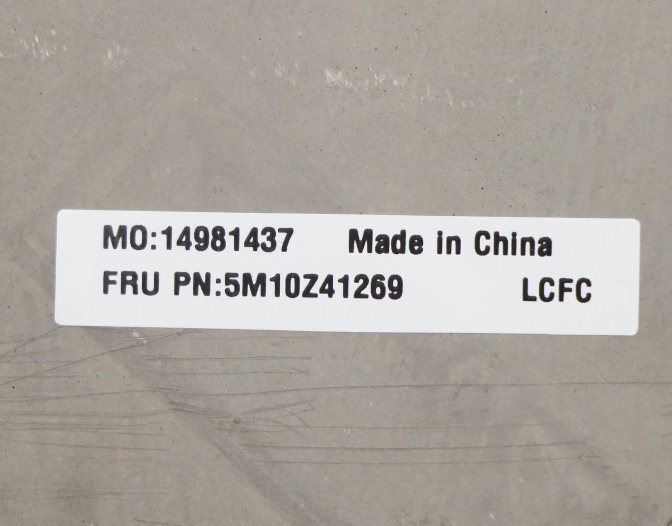 Lenovo Mech_Asm Ccov Bl Kbd Est Uk(Lt - 5M10Z41269