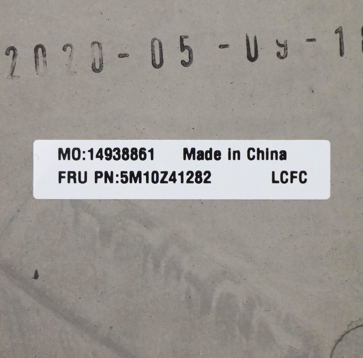 Lenovo Mech_Asm Ccov Bl Kbd Ger Uk(Sn - 5M10Z41282