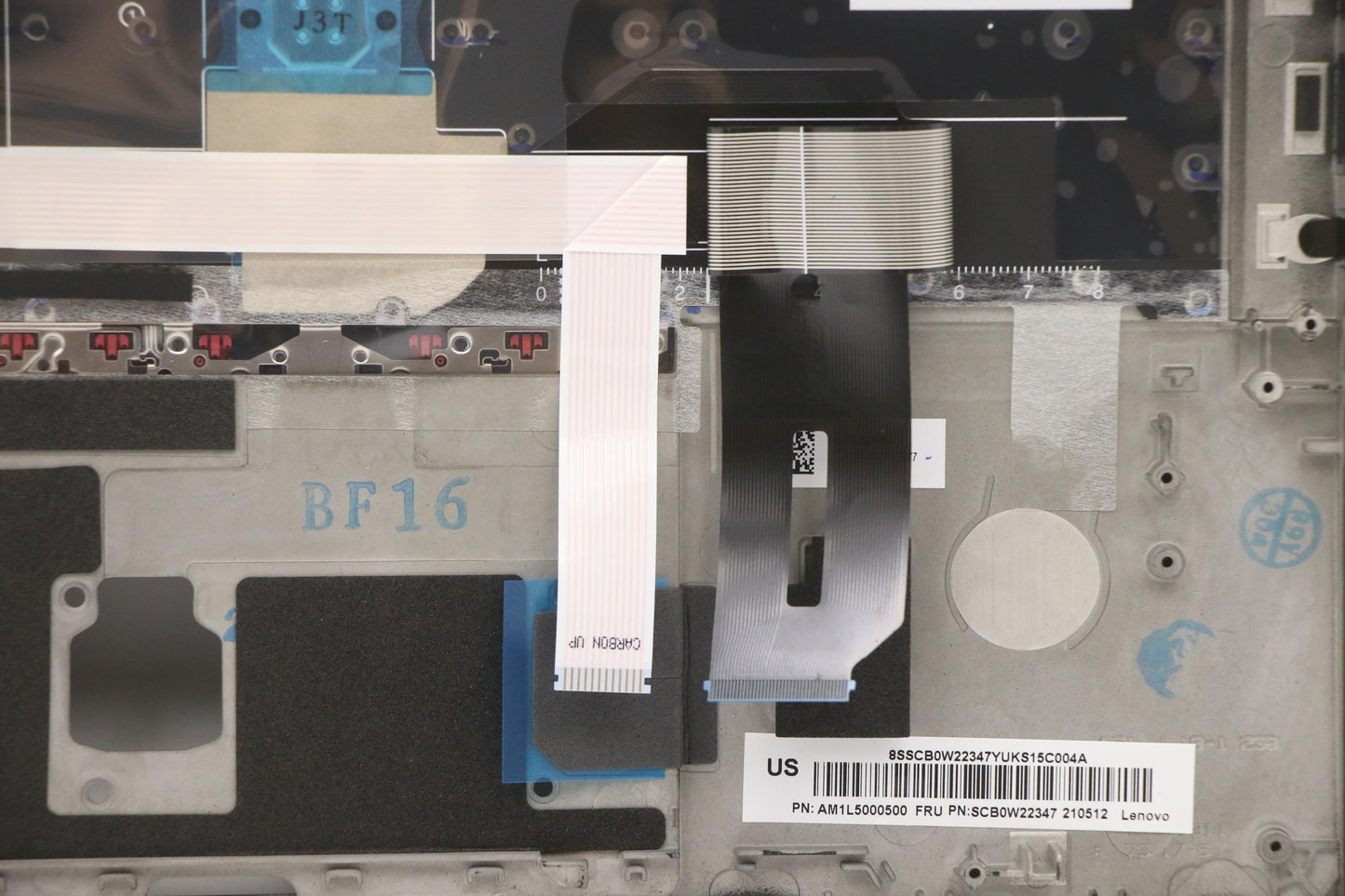 Lenovo Mech_Asm Ccov Bl Kbd Tc Us(Ltn - 5M10Z41332
