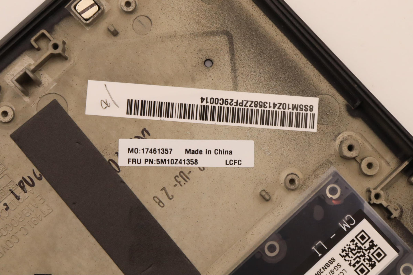 Lenovo Mech_Asm Ccov Bl Kbd Brl Uk(Lt - 5M10Z41358